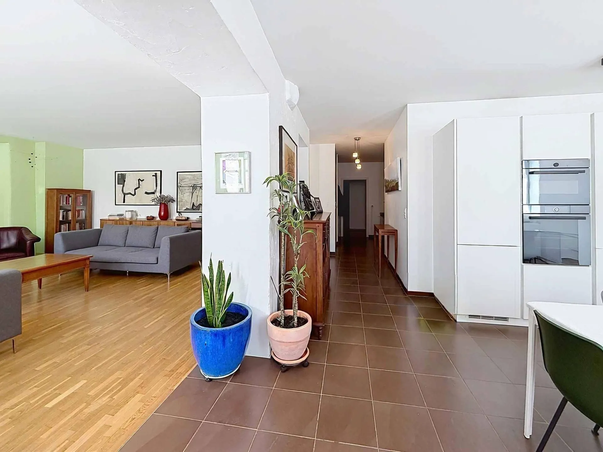 Charmant appartement de 3,5 pièces avec jardin