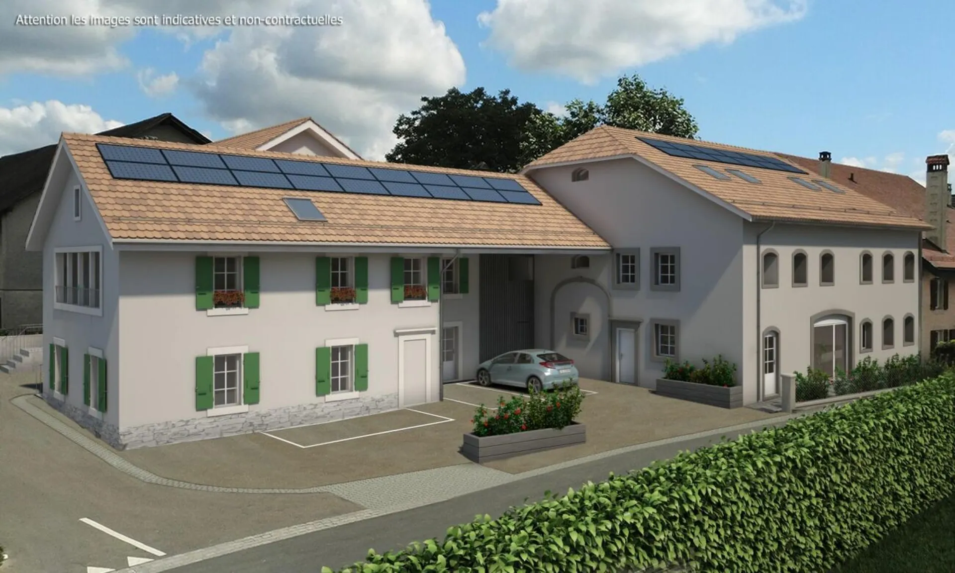 Appartement duplex dans ferme rénovée