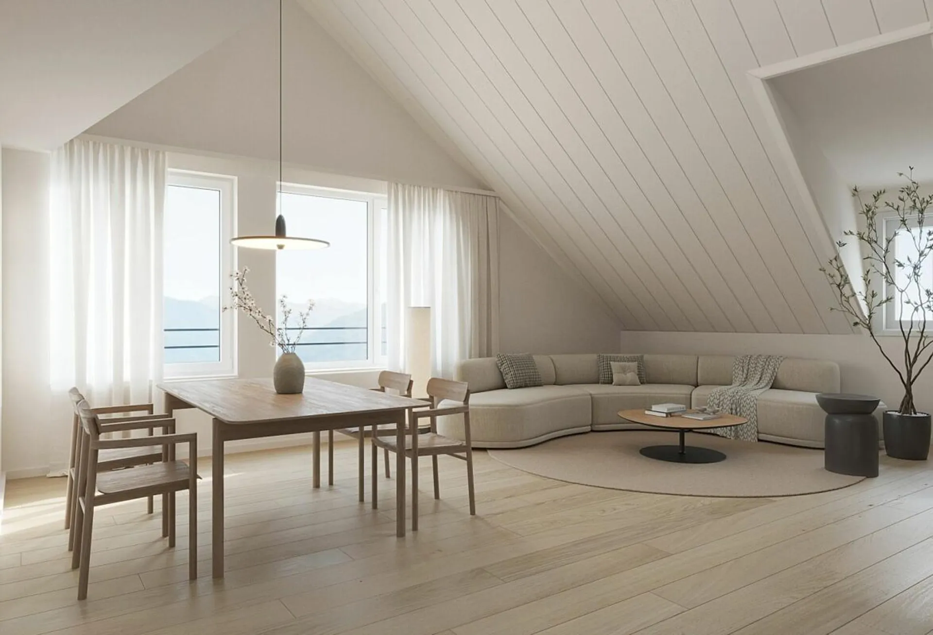 Grands lofts en duplex au coeur de Moiry