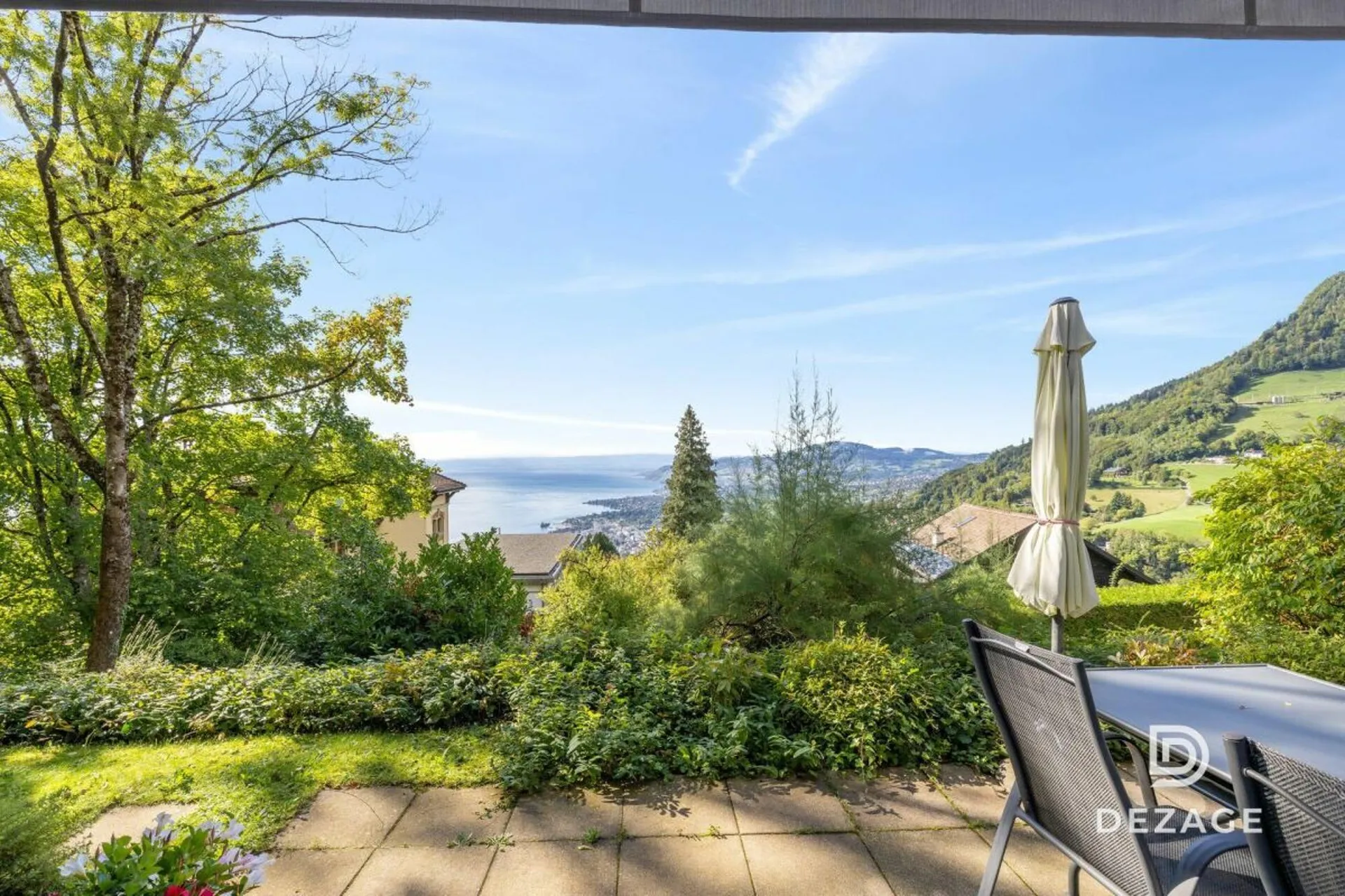 Vue panoramique et calme absolu à 5 minutes du centre de Montreux