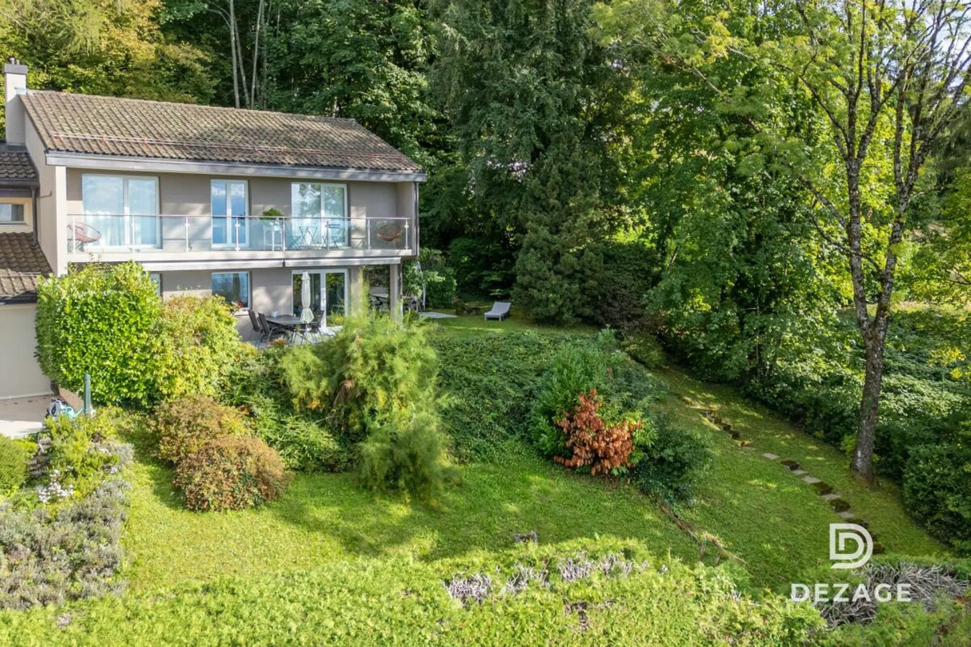 Villa à Glion : Un cadre de vie familial entre nature et Montreux