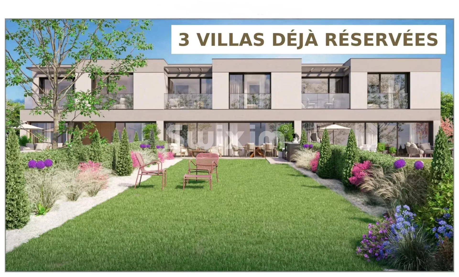 Promotion en exclusivité de 7 villas 5,5 pièces