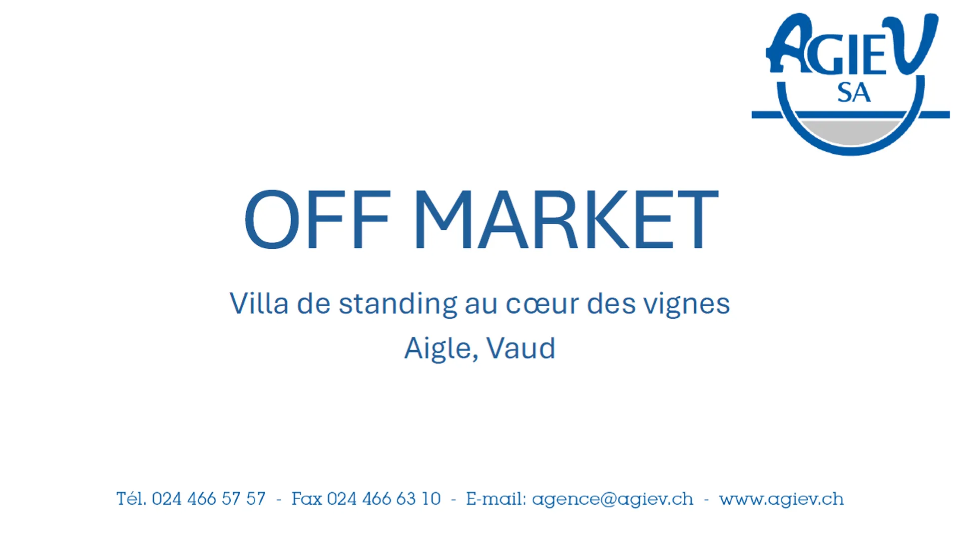 Villa de standing au cœur des vignes