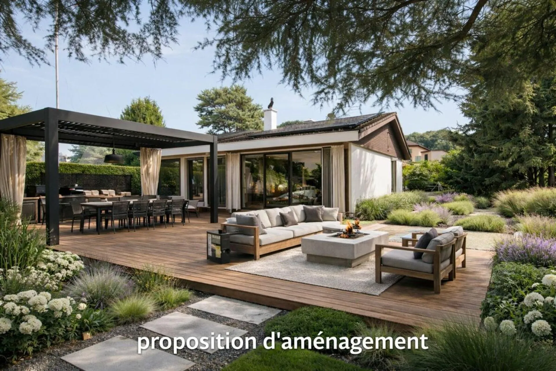 Yverdon - Maison de plein pied avec grand jardin
