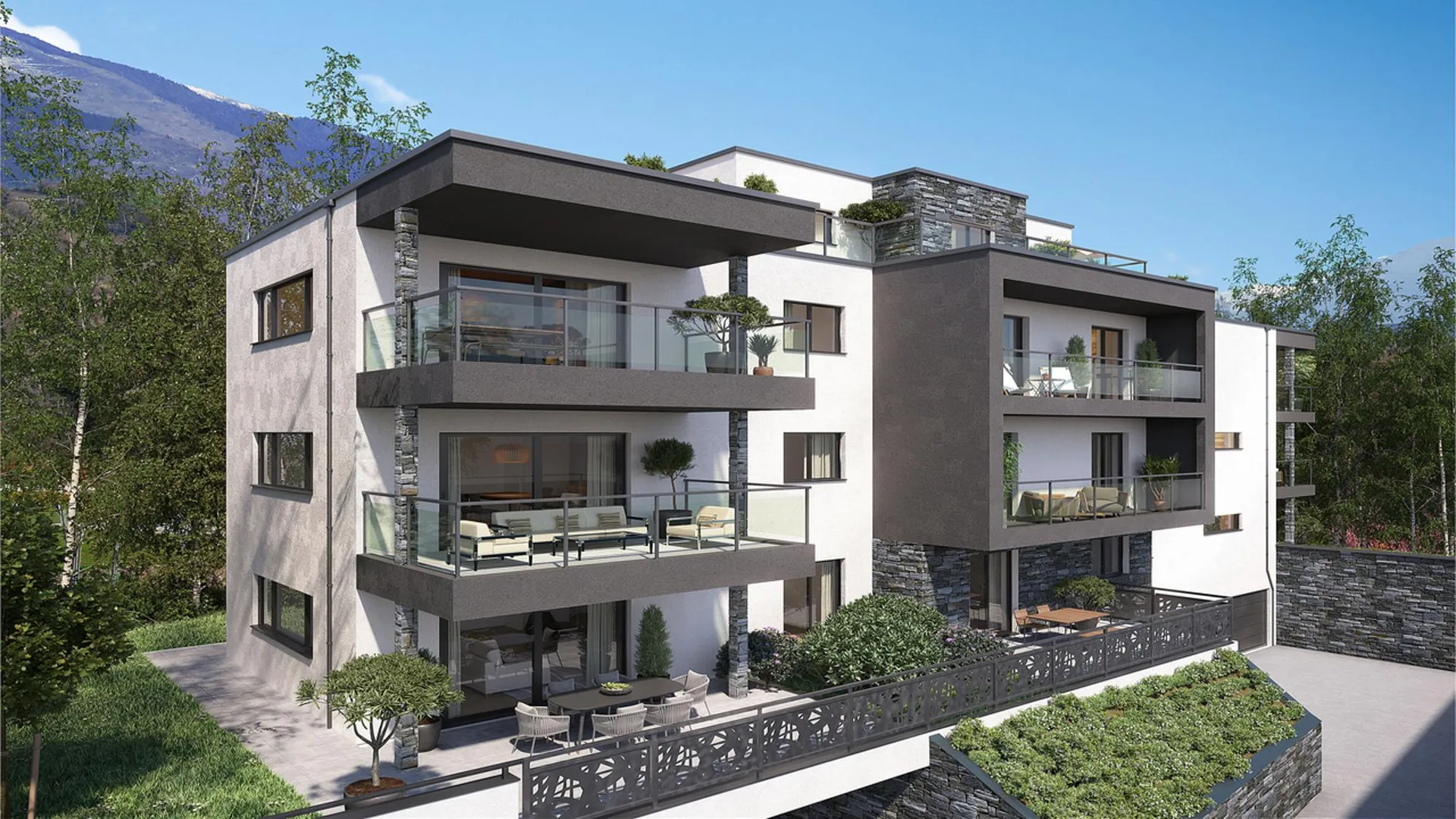SPLENDIDE APPARTEMENT 4.5 PCES A SALQUENEN