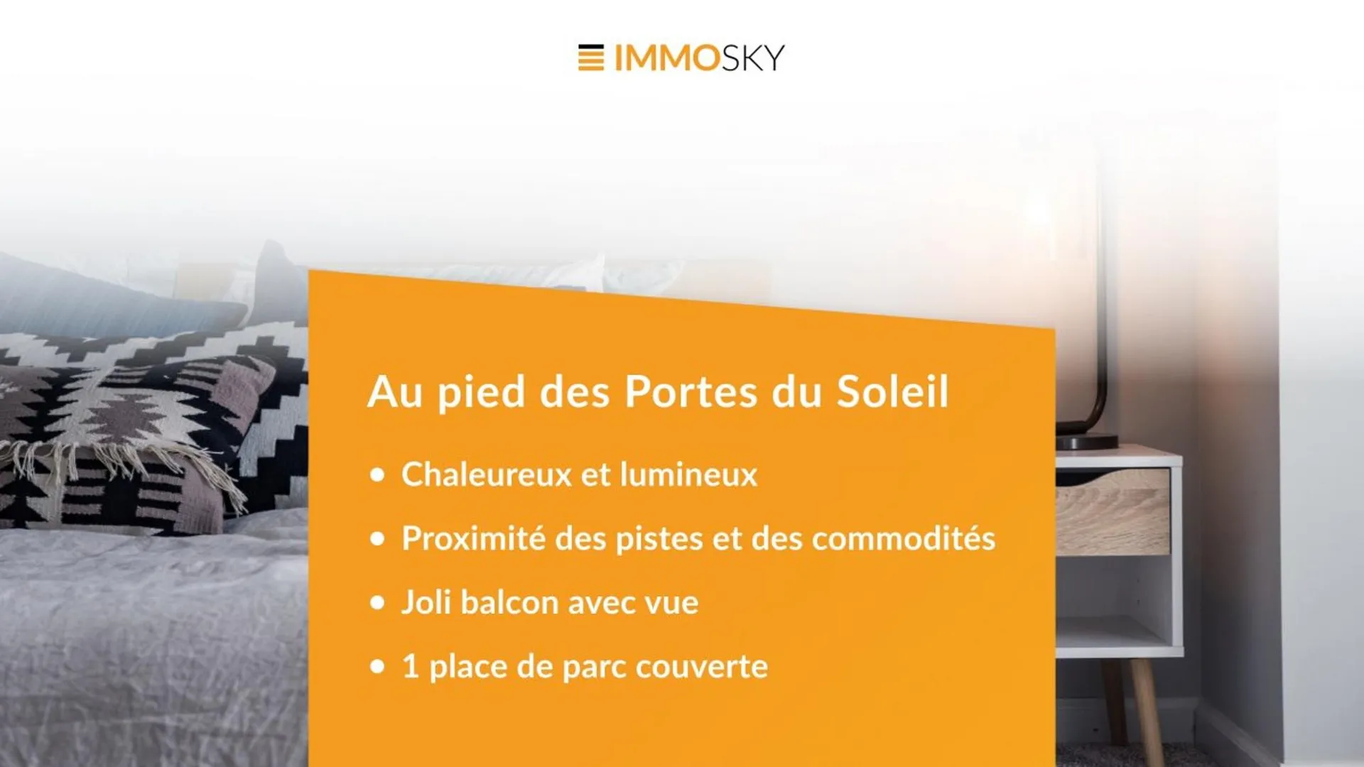 Appartement de 2.5 pièces au pied des Portes du Soleil