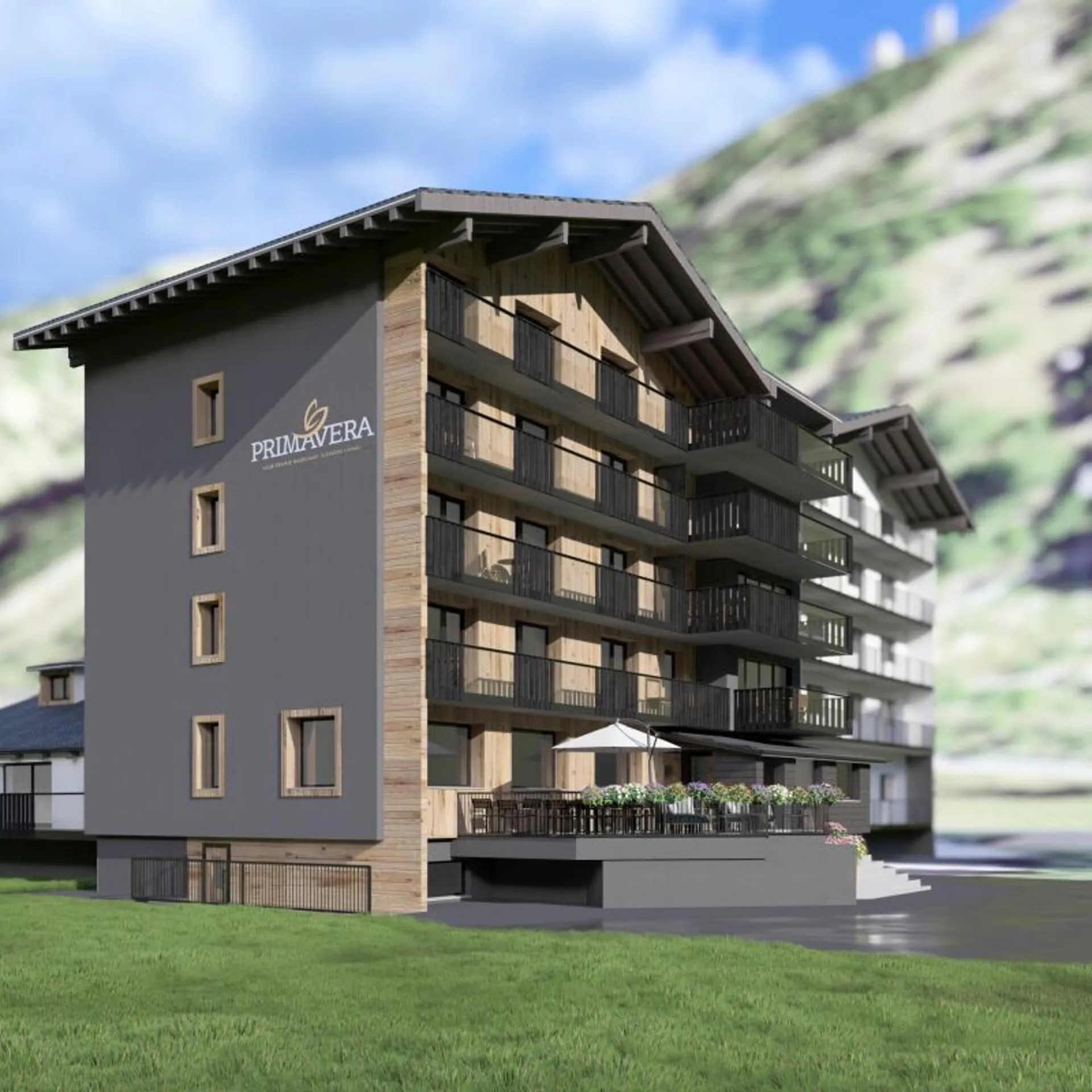 Primavera Saas-Grund - neue Wellness im Haus.