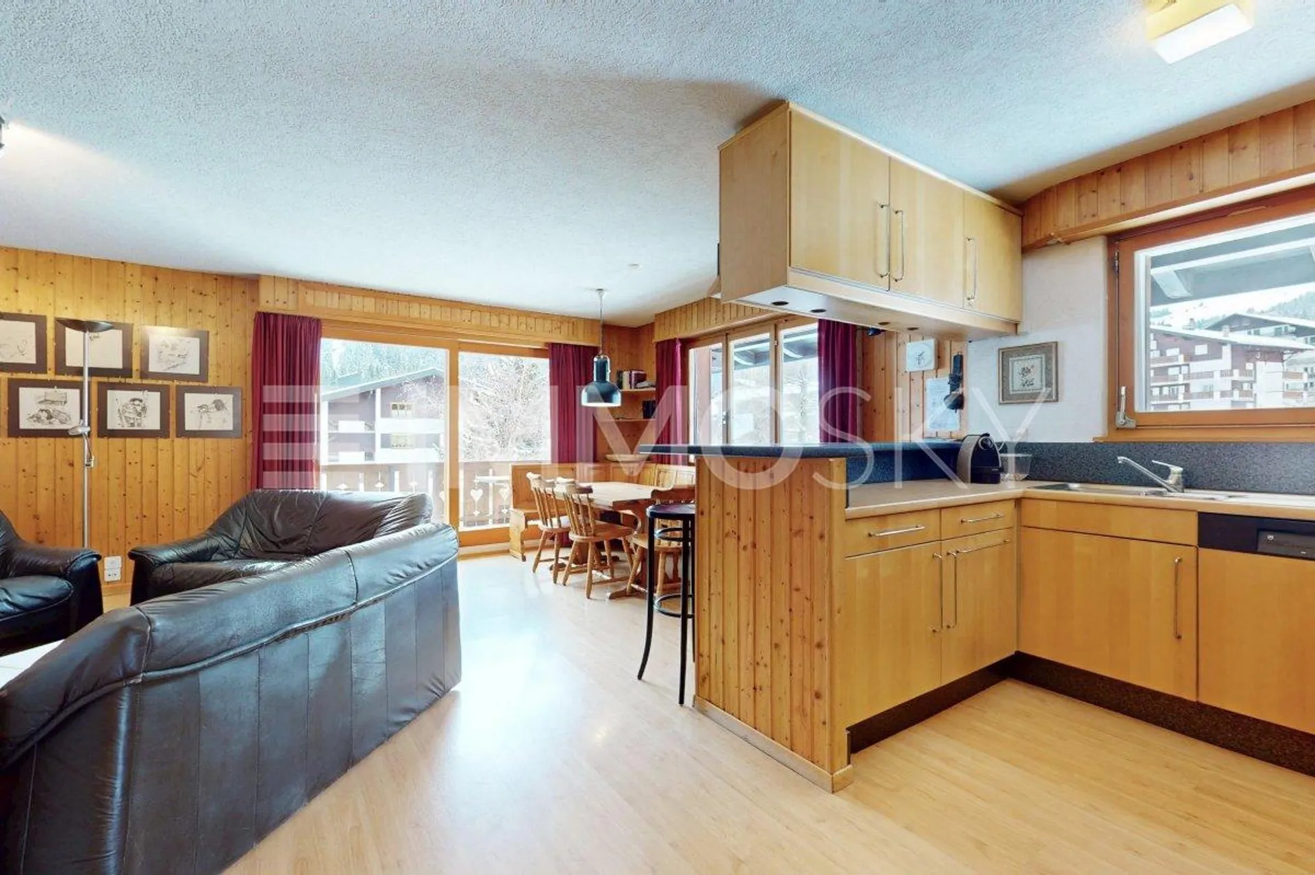 Appartement de 4.5 pièces au centre de Morgins