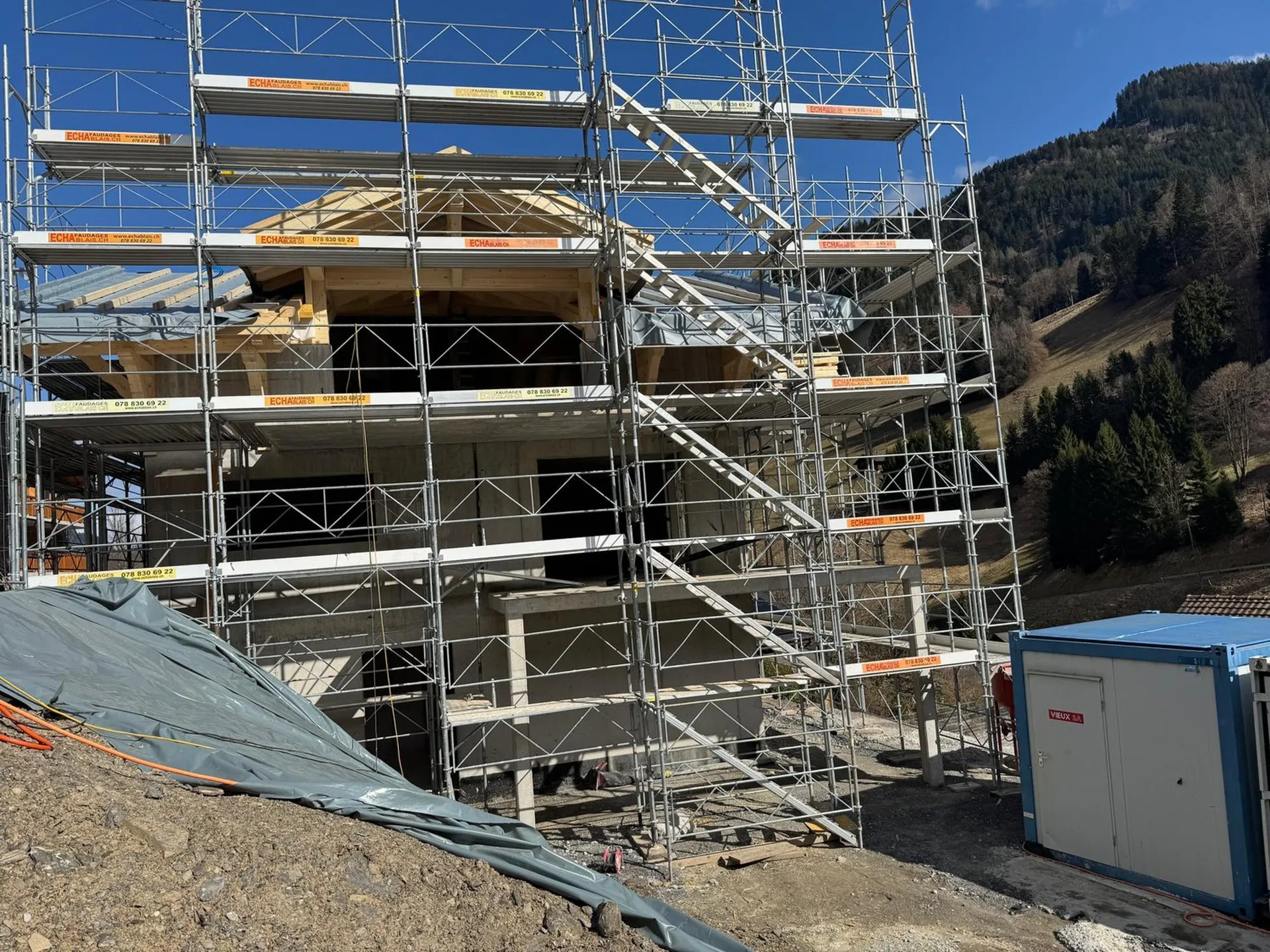 Magnifique appartement de 6,5 pièces dans un chalet à Val-d'Illiez