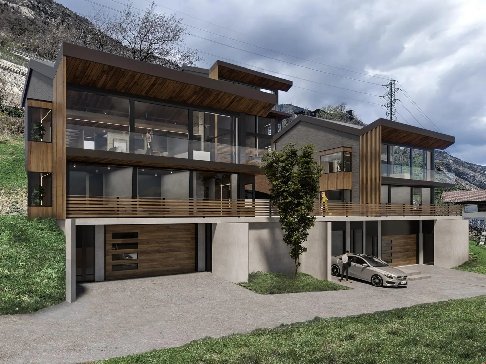 Einzigartiges Einfamilienhaus in Steg