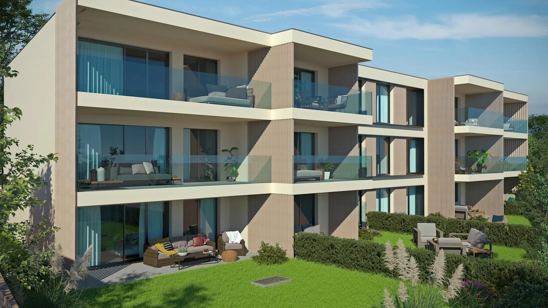Nouveau projet à Bevaix – Appartement de 3,5 pièces au 2ème étage avec balcon (lot M)