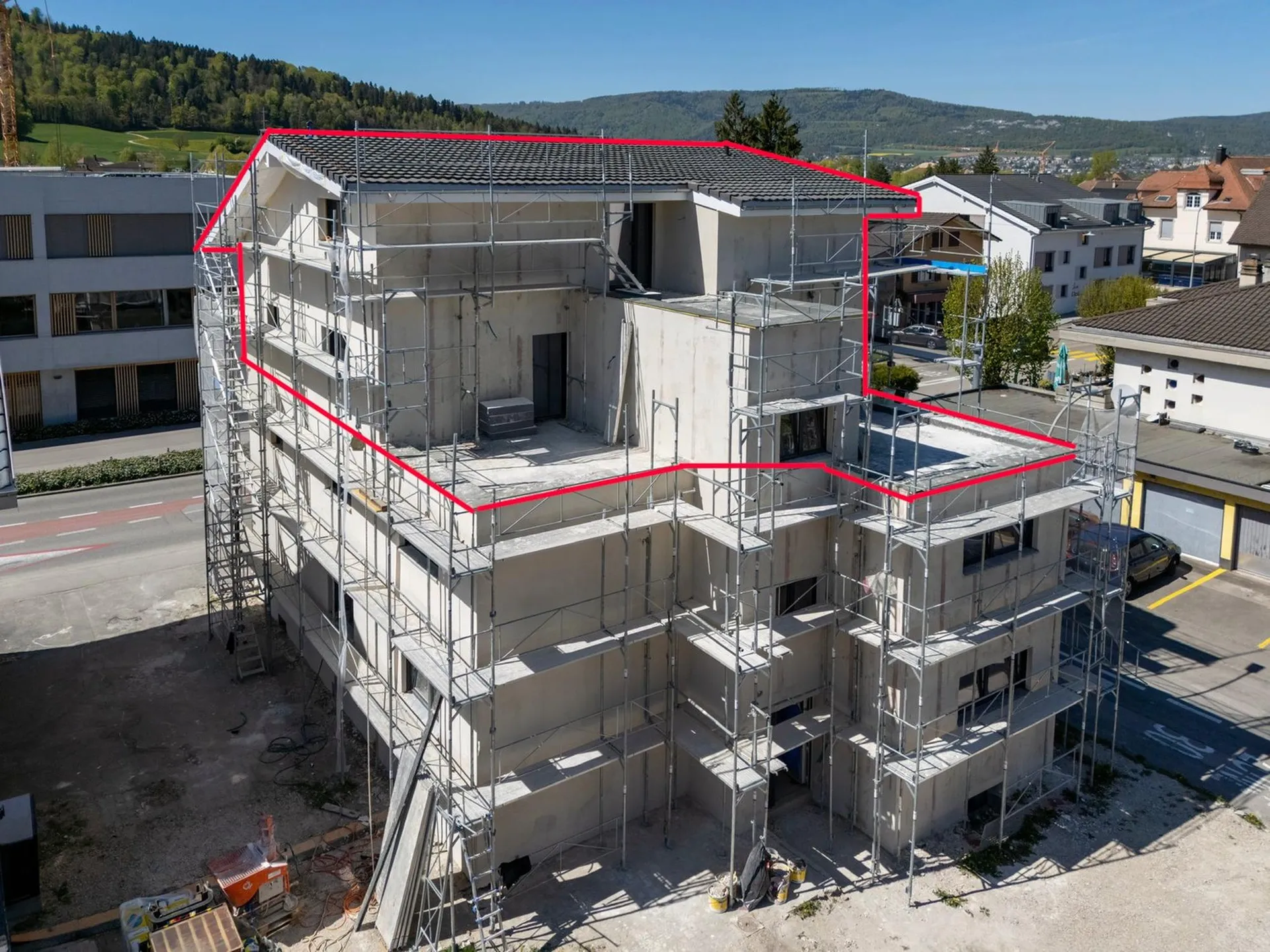 Magnifique duplex de 5,5 pièces avec vue dégagée à Courrendlin - Finitions à choix