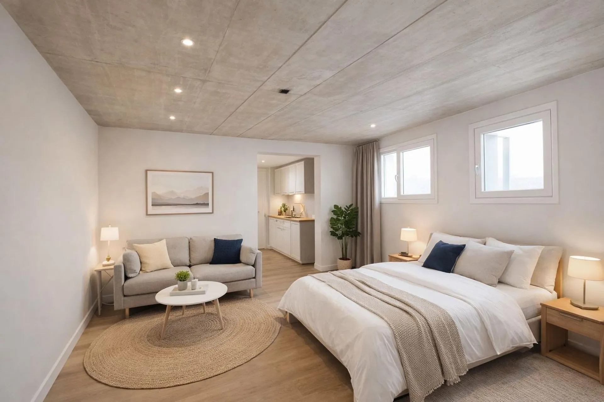 Studio moderne neuf à Courrendlin - Finitions à choix