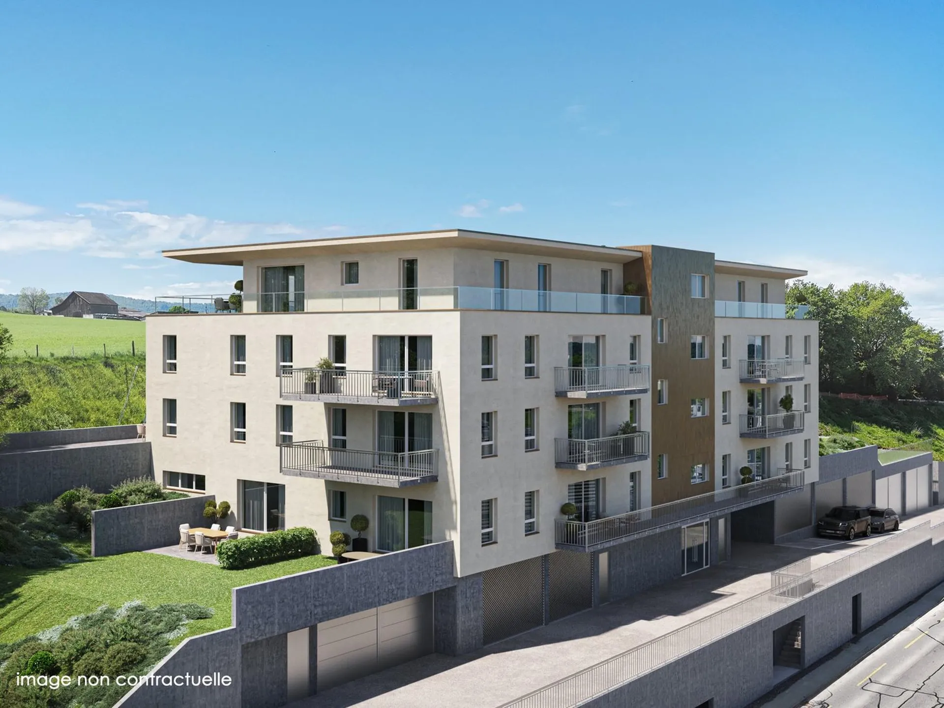 Promotion d'un immeuble mixte en PPE à Porrentruy