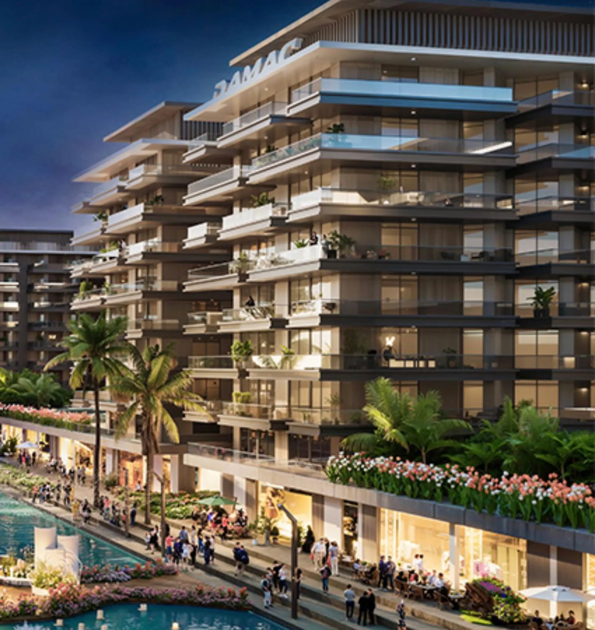 Modern appartment 1 bedroom with amazing view near by the new airport Dubai