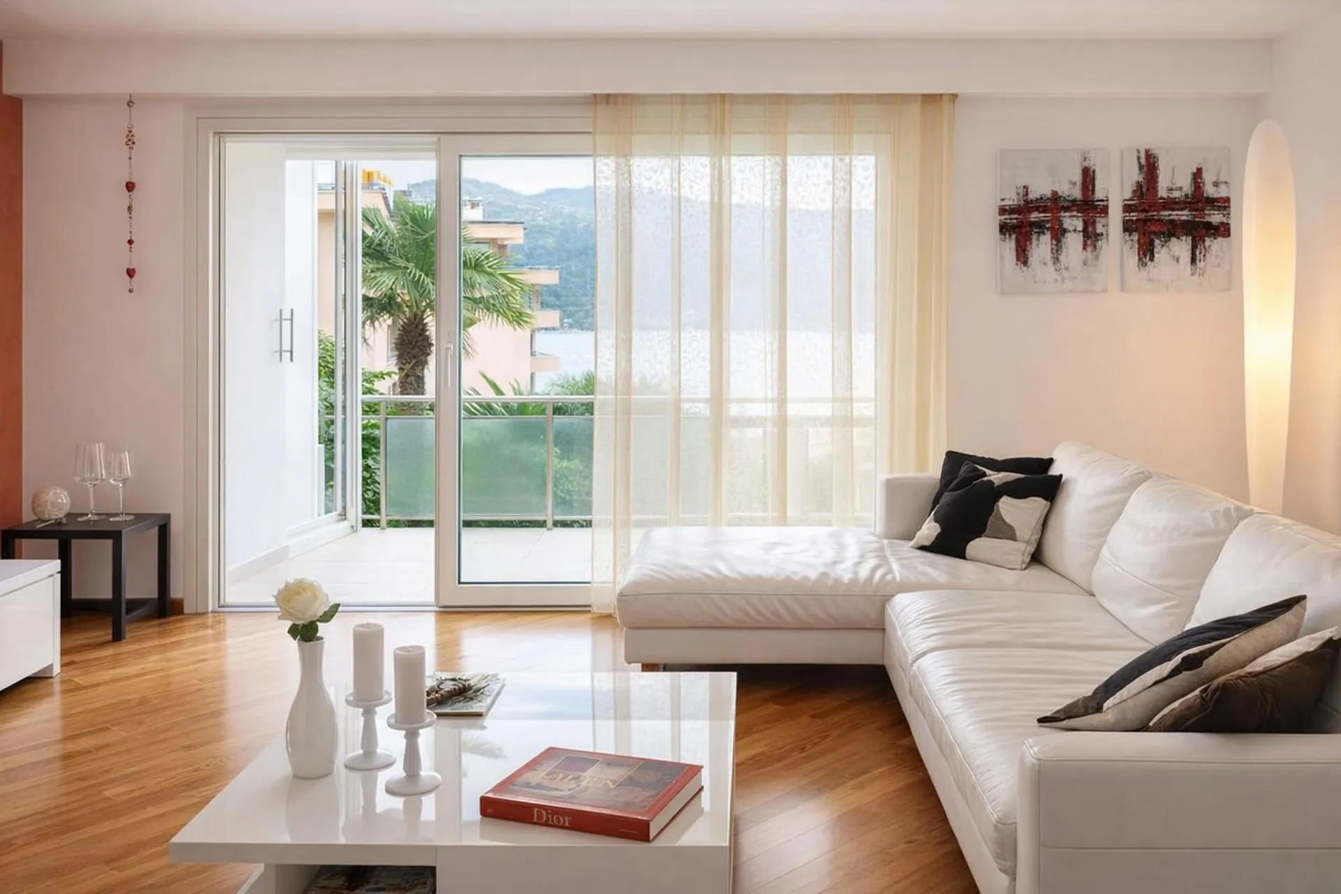 Raffiniertes 4,5-Zimmer-Wohnung mit Doppel-Terrasse und atemberaubendem Seeblick