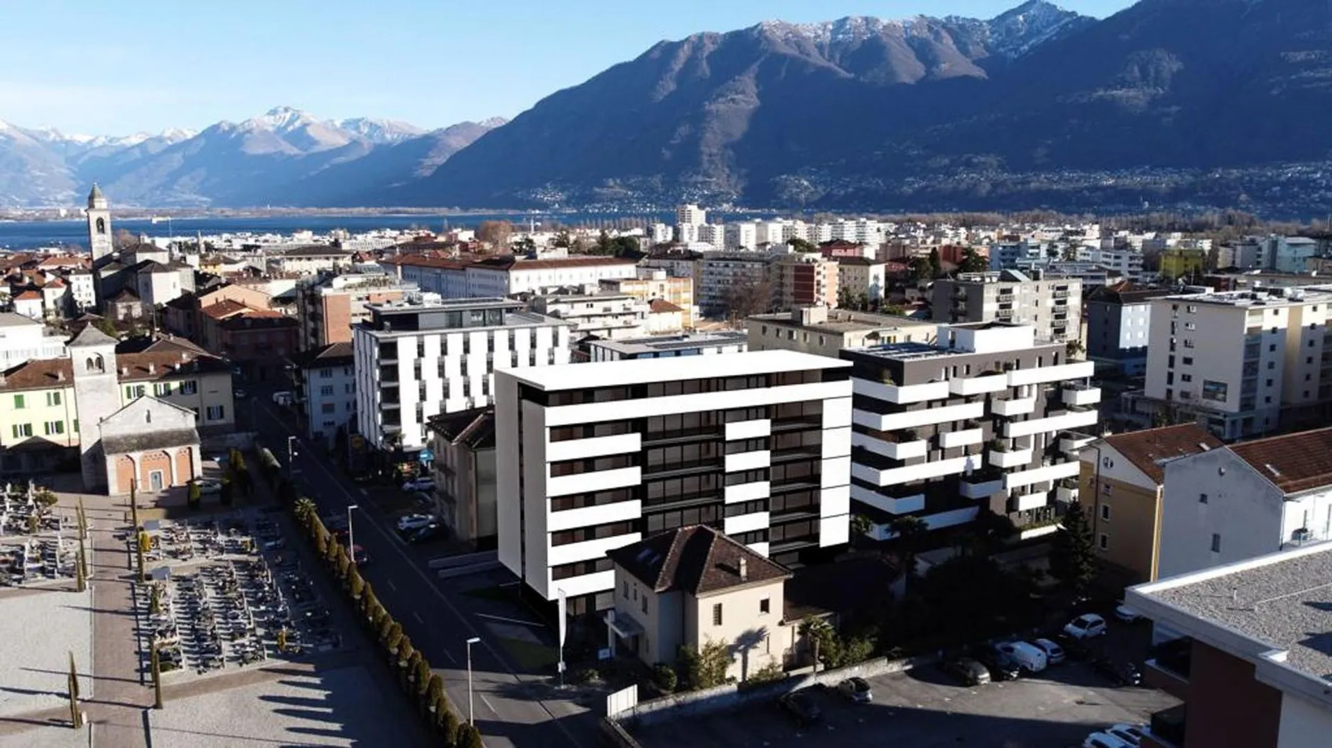 Appartamento all’ultimo piano a Locarno