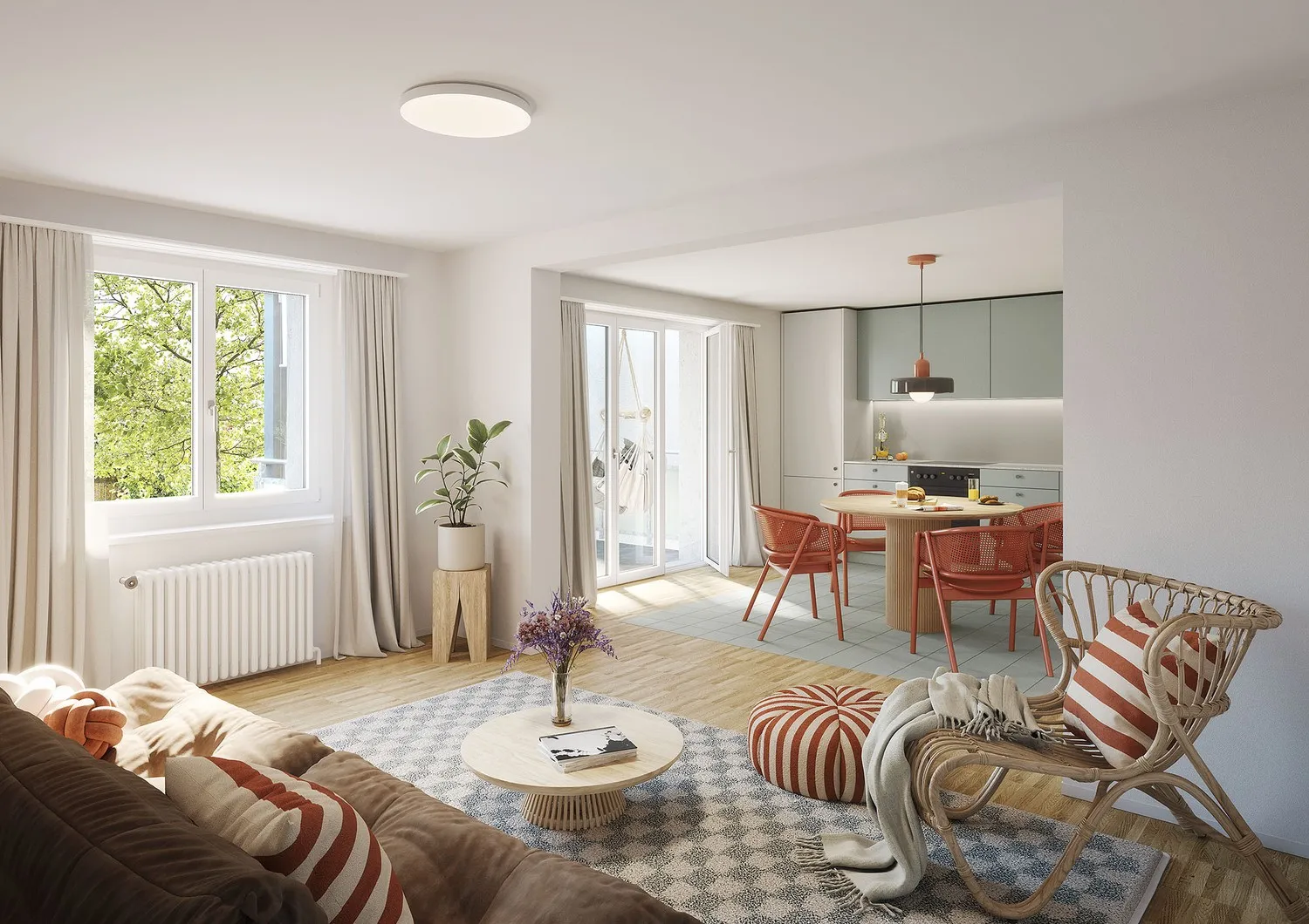 Grosszügige 4.5-Zimmer-Wohnung im familienfreundlichen Quartier