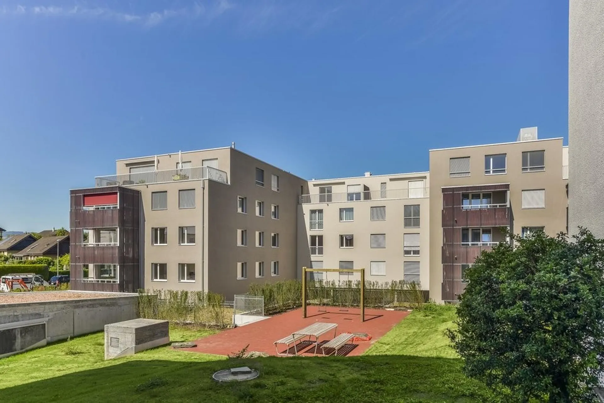 Moderne Wohnung im Grünen