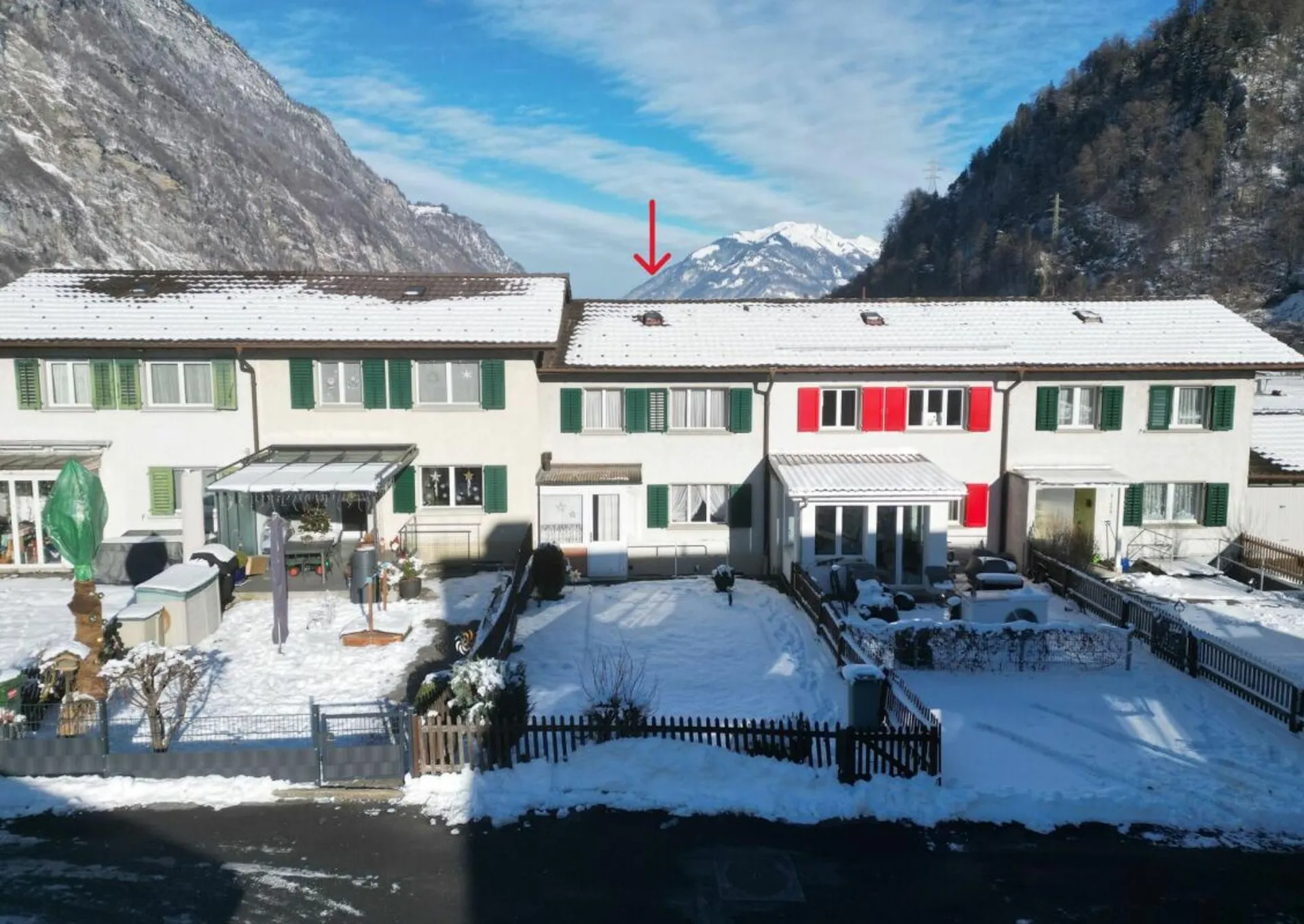 Charmantes Reihenhaus mit Garten an familienfreundlicher Lage in Netstal GL