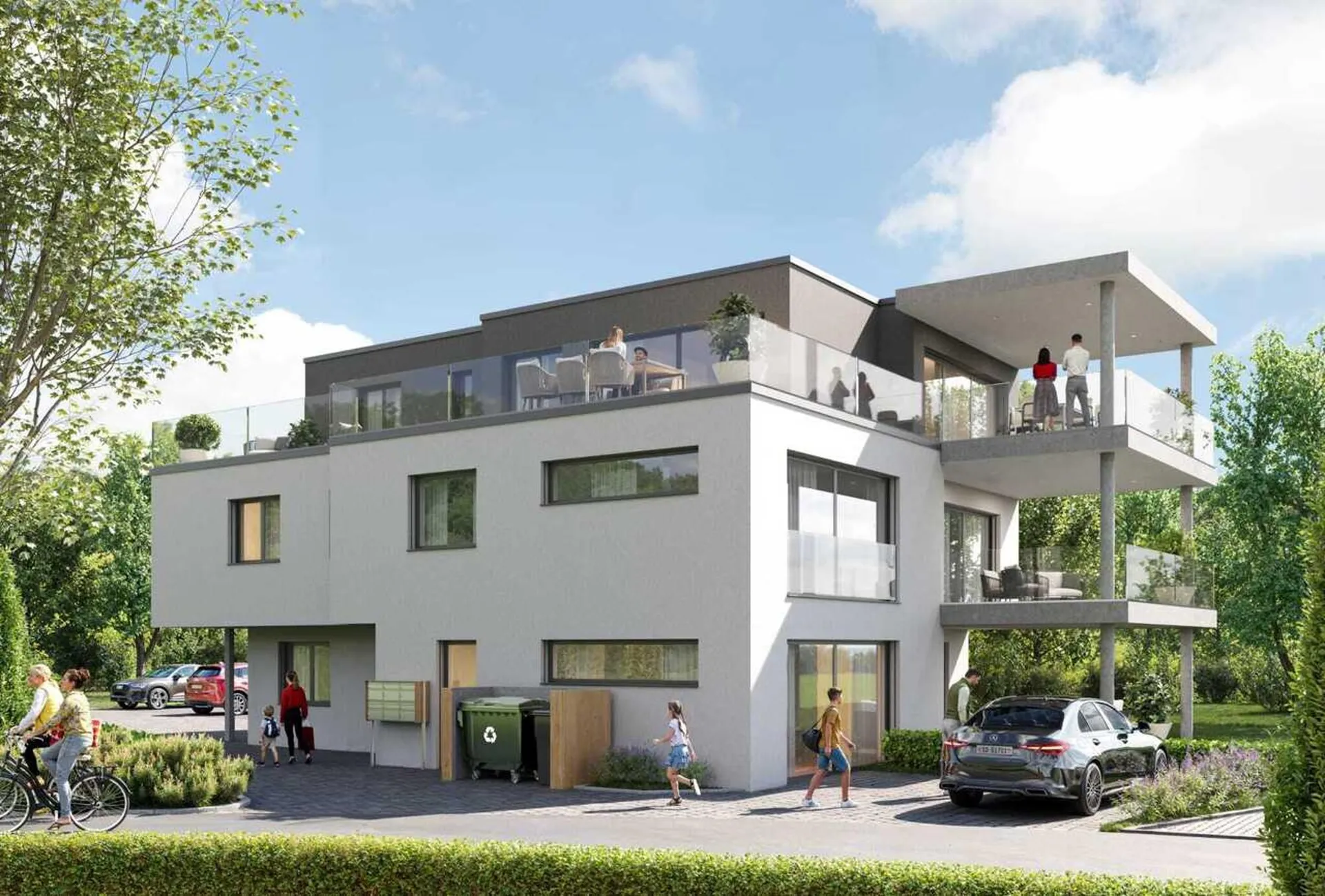 4.5 Zimmer Attika-Wohnung mit 158m² und Dachterrasse