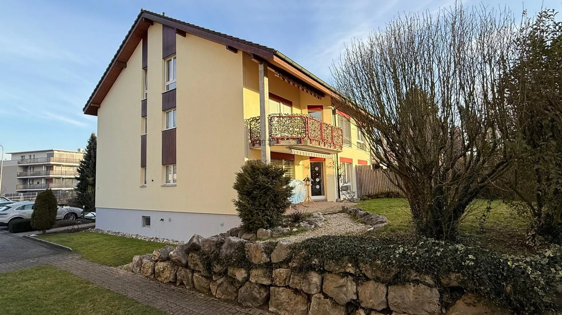 Charmante 3.5-Zimmer-Wohnung mit Balkon in Gunzgen