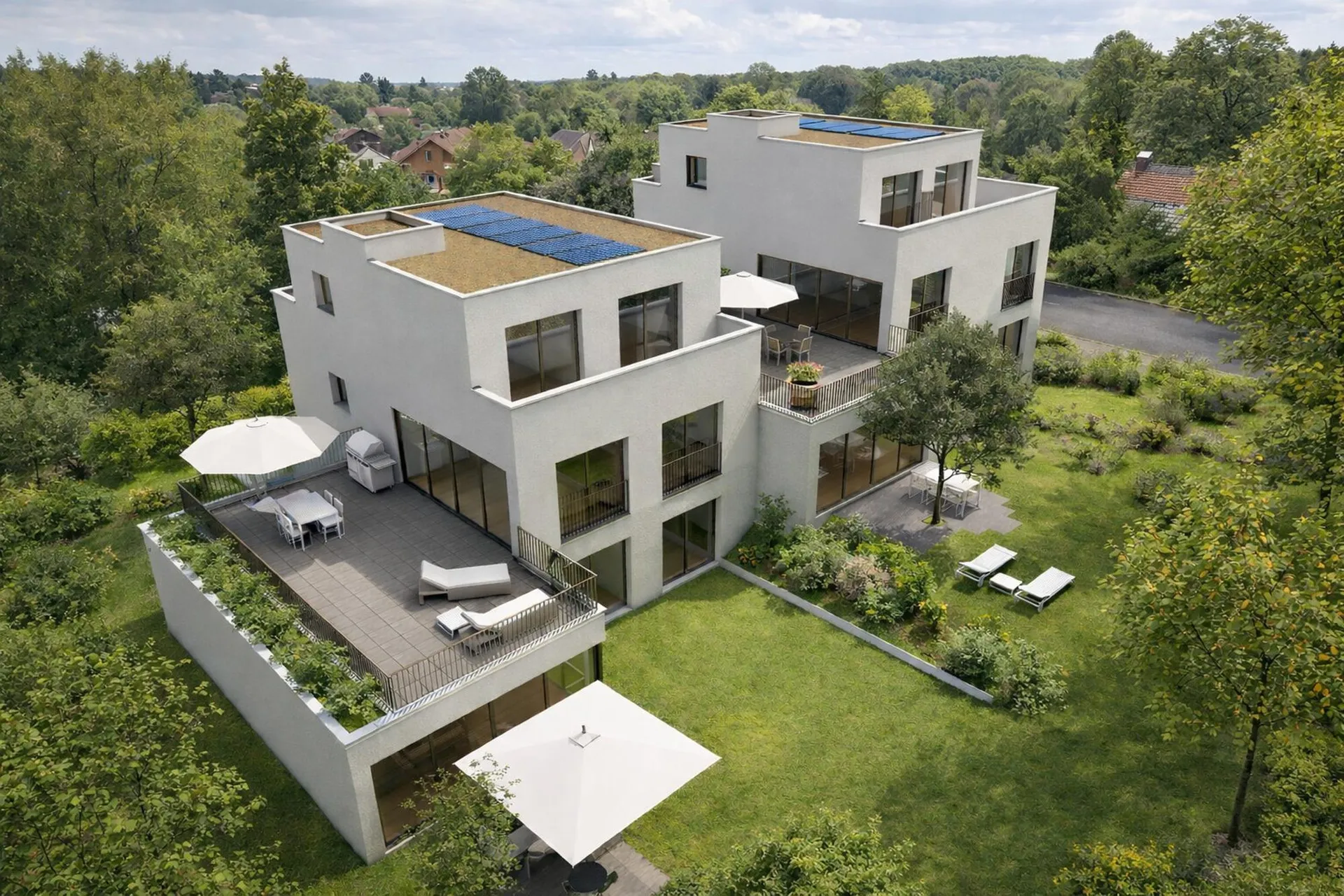 Neubau Dinkelbergstrasse, Wohnung 4 - Maisonette-Attika