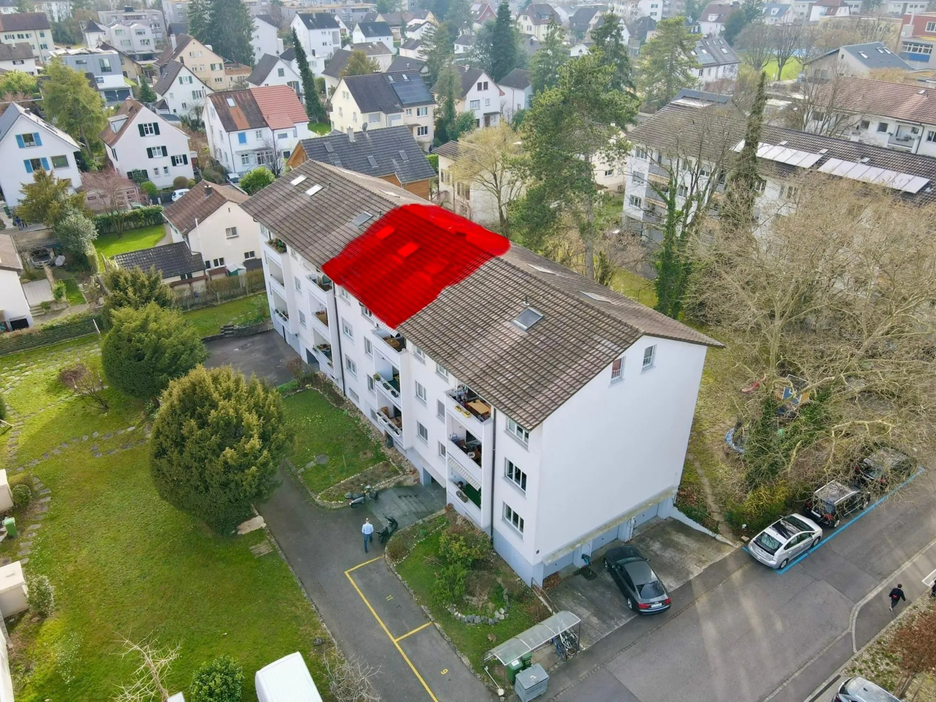 Attraktive 4.5-Zi. Maisonette mit Balkon & Garagenbox