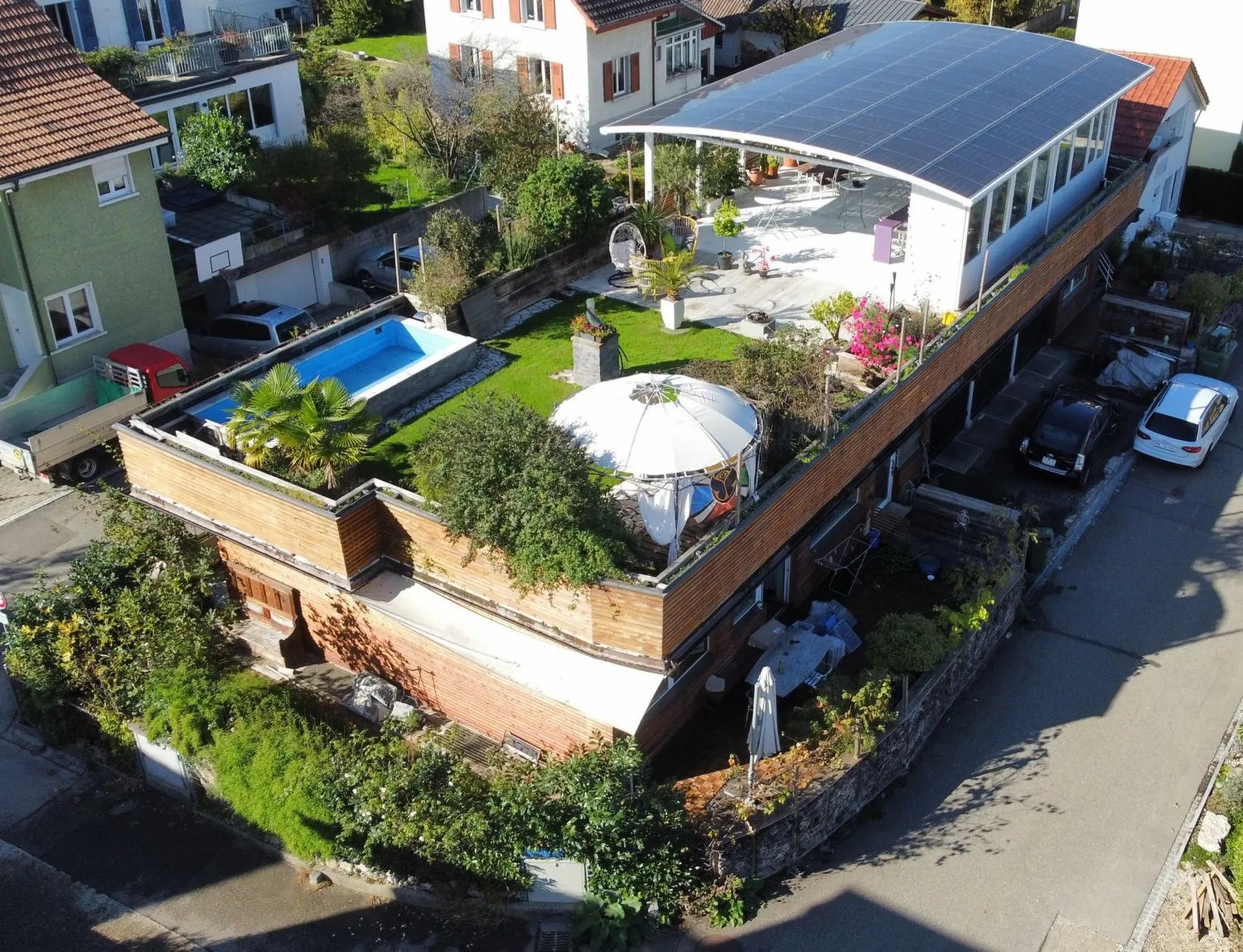 5.5-Zimmer Einfamilienhaus mit einzigartiger Dachterrasse