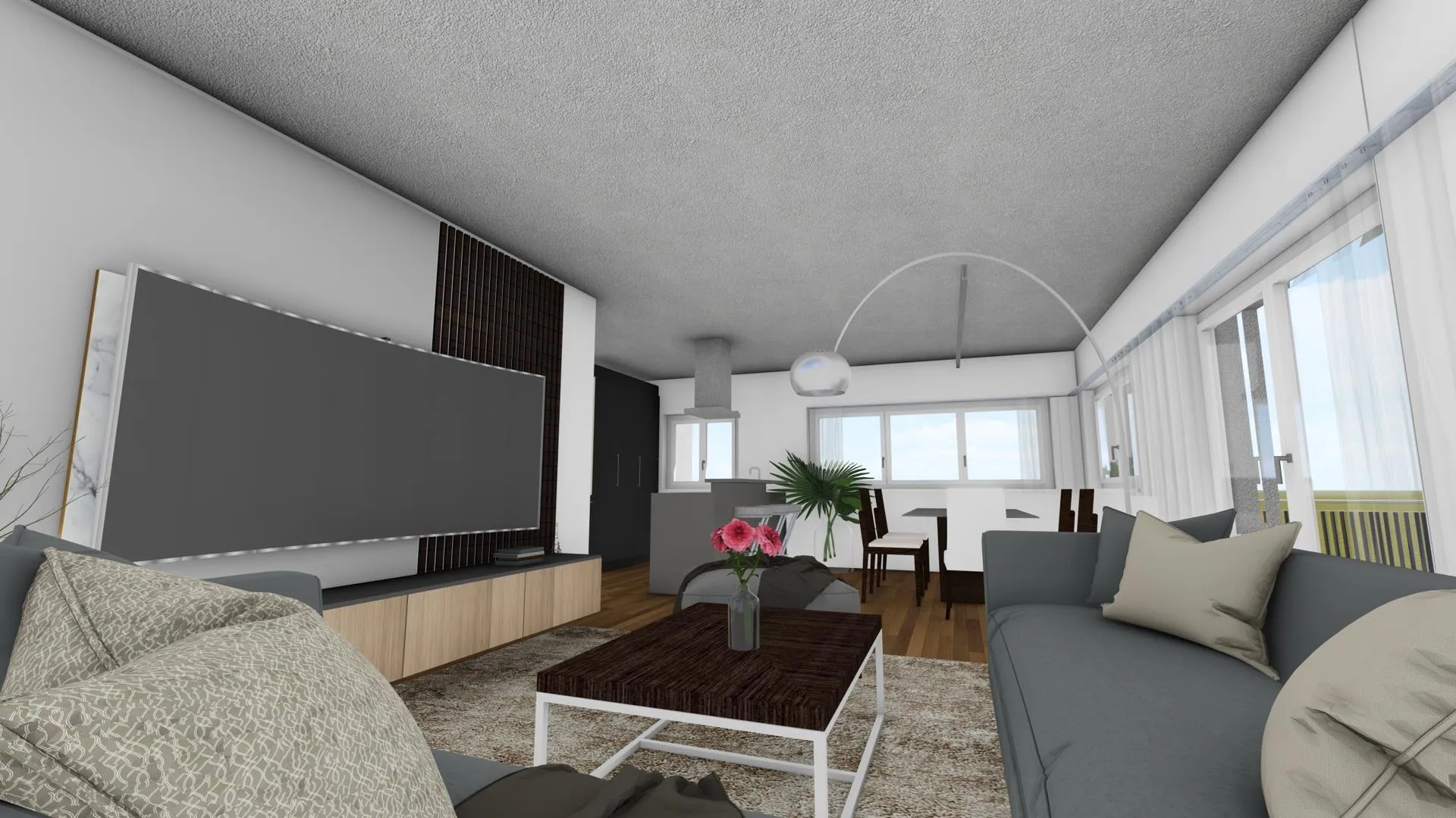 Exklusiver Neubau: 3.5 Zimmer Wohnung im Obergeschoss