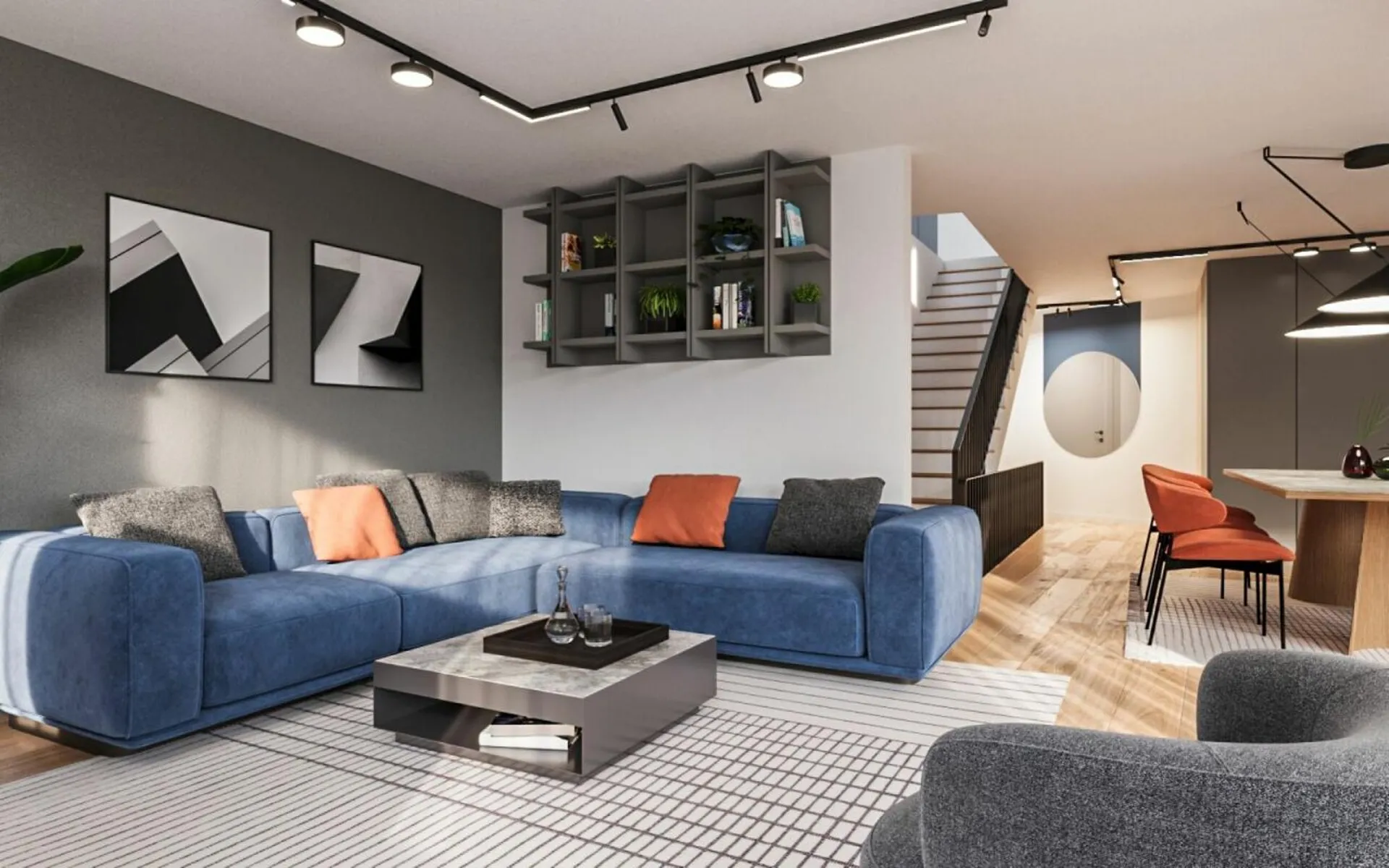 Moderner Neubautraum Doppel-Einfamilienhaus - zwischen Rhein und Bergen - Haus West