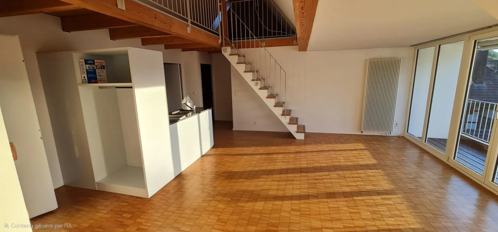 Charmante Dachwohnung mit Galerie im Dorfzentrum