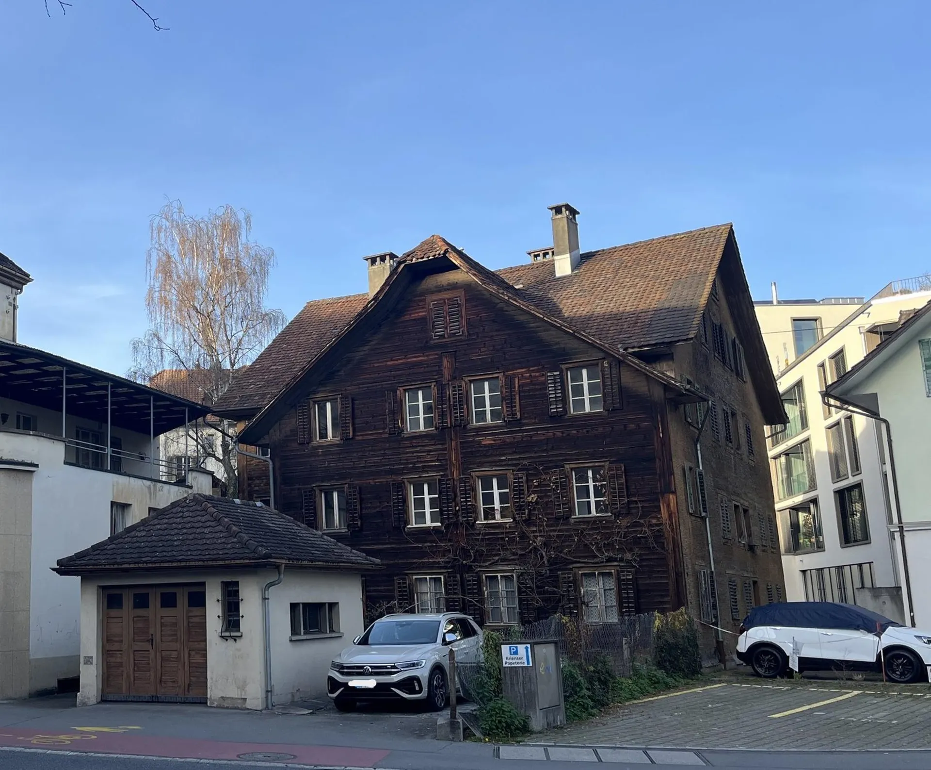 Altbaucharme auf 4 Zimmer in Kriens