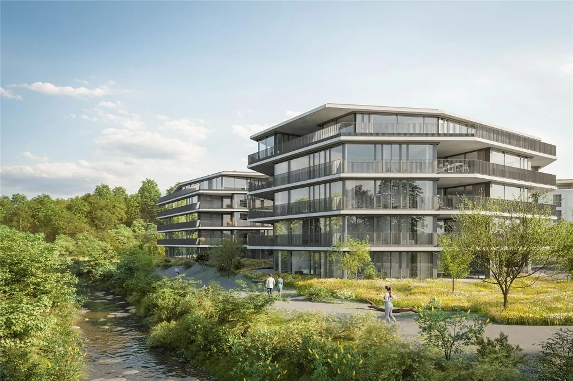 BLAIE: Für Architekturliebhaber - Attikawohnungen in Bahnhofsnähe (2. Etappe)