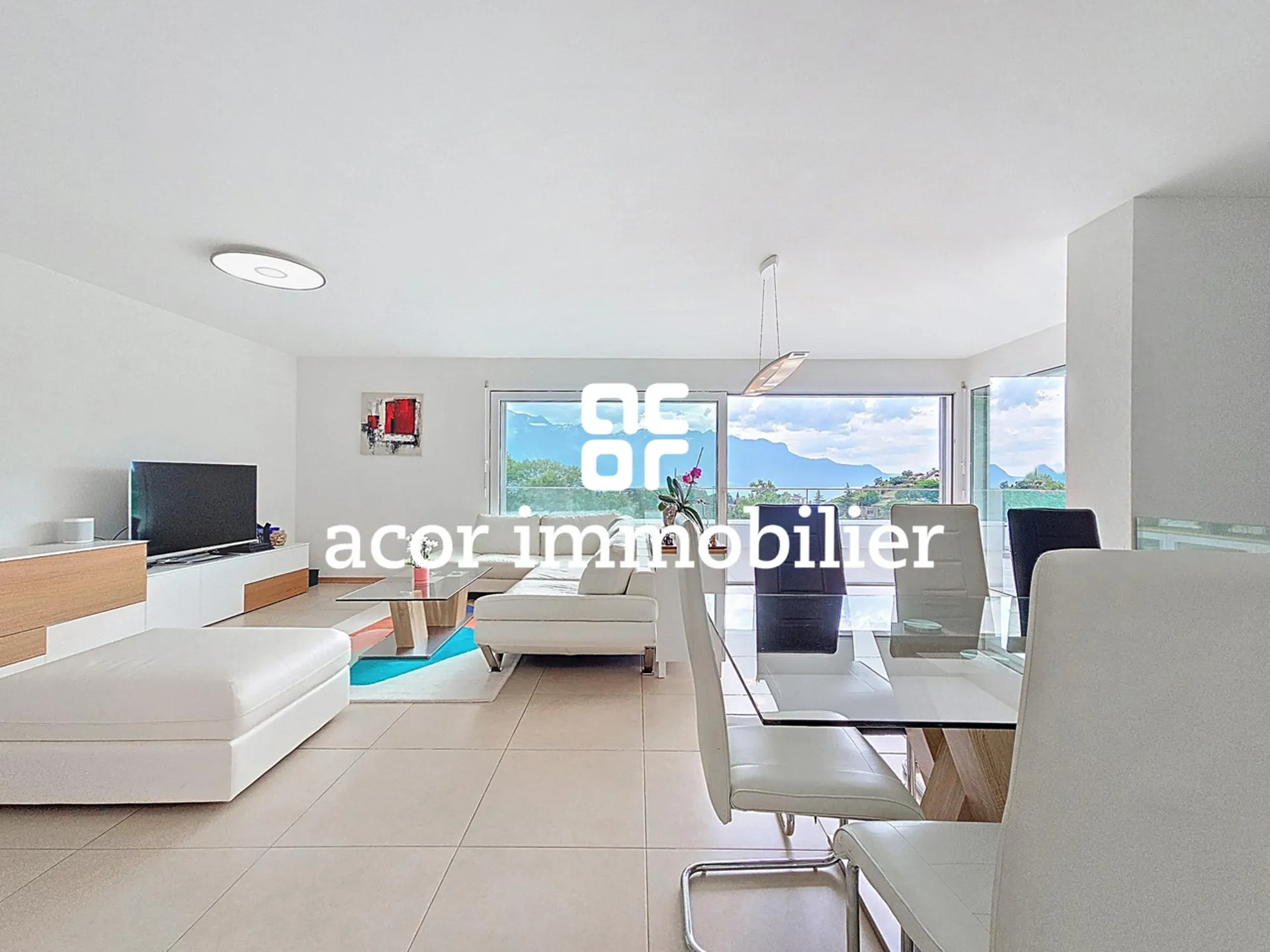 Brent - Appartement attique en duplex de 5½ avec vue imprenable
