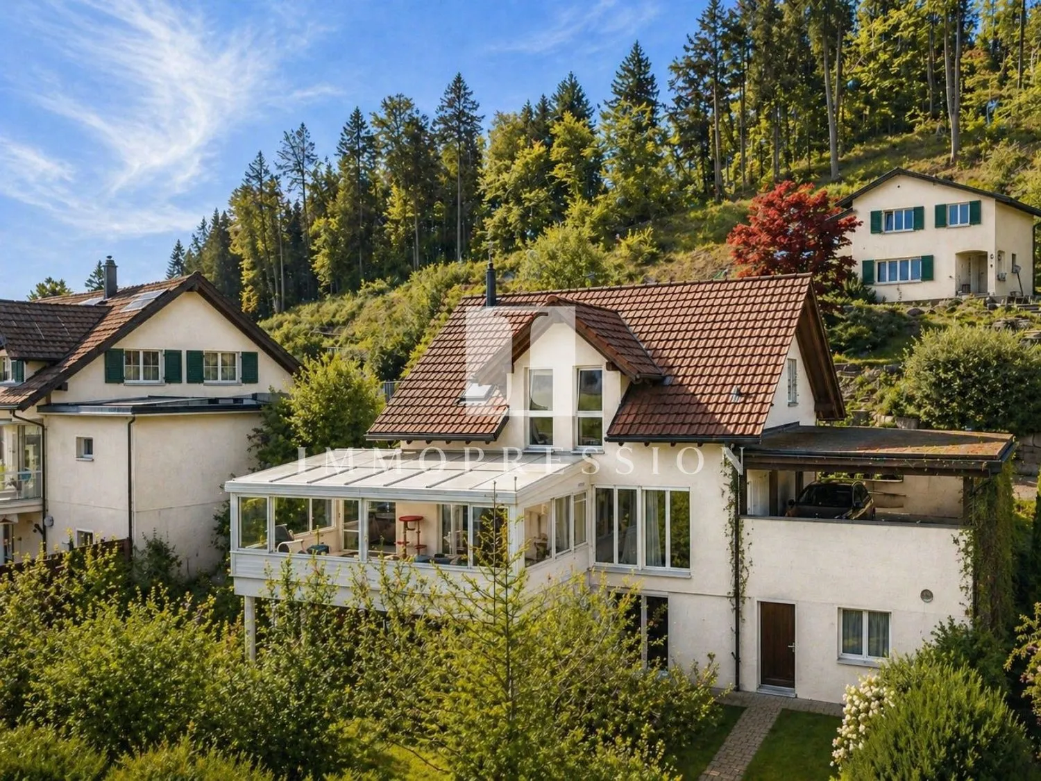 Einmal ALLES in MADETSWIL – Wintergarten, Sauna, Garten & vieles mehr!