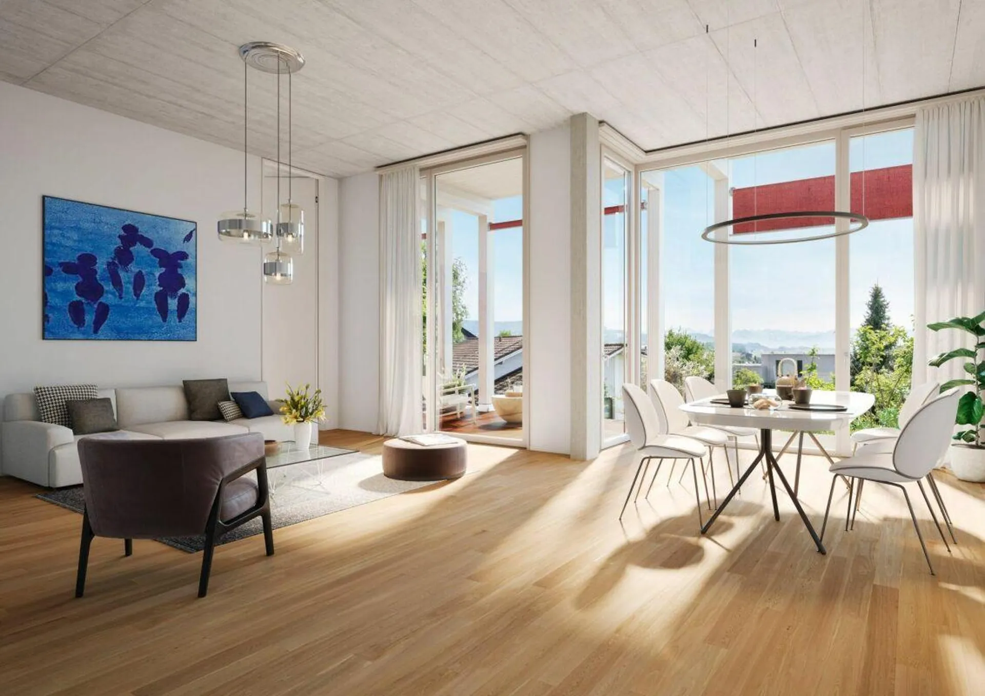 Alles ausser gewöhnlich: Maisonette auf zwei Ebenen