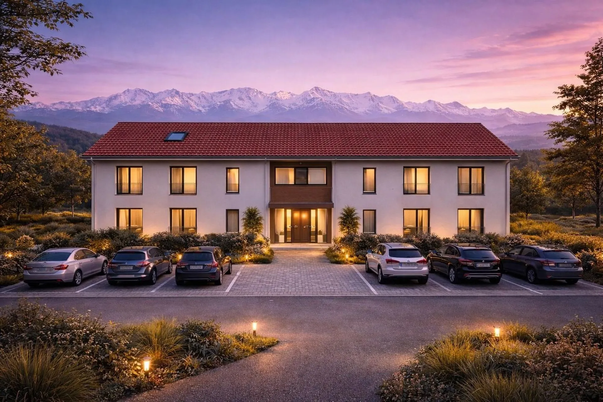 Magnifique appartement 3.5 pièces neuf à Gampelen avec vue imprenable