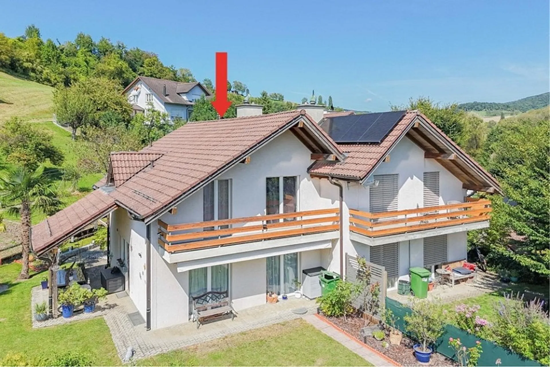 Wohnen mit Ferien-Feeling: 5.5 Zimmer-Doppel-Einfamilienhaus an ruhiger, sonniger Lage