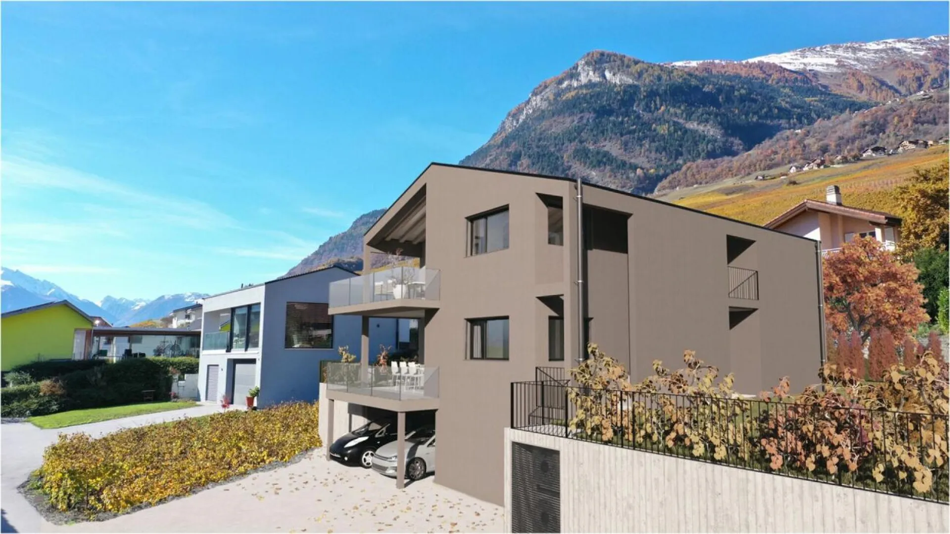 B - Les Coteaux de l'Arche - Attique  4.5 pces dans immeuble de 2 appartements