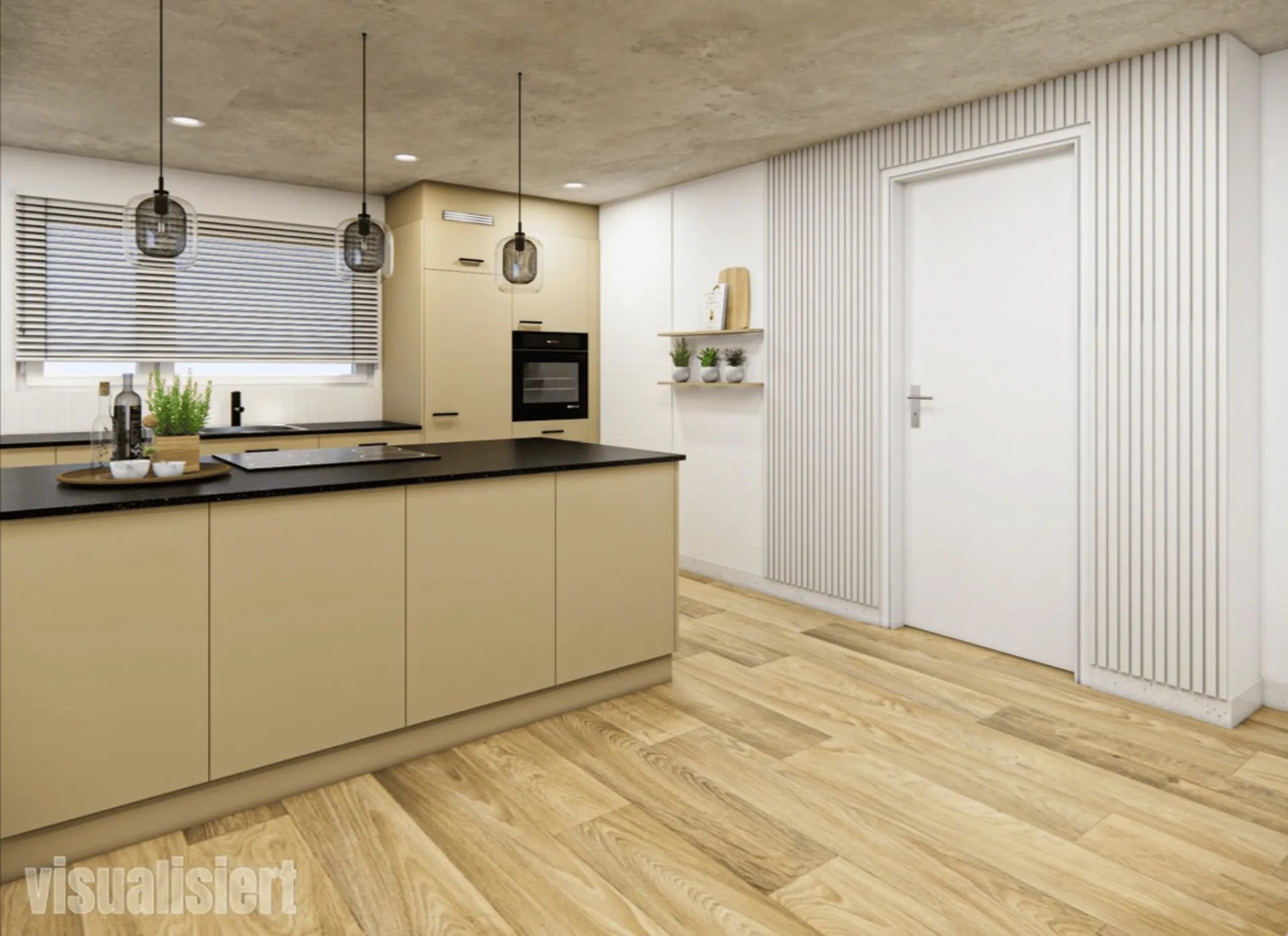 Moderne 4.5-Zimmer-Neubau-Wohnung mit Balkon in Bäriswil