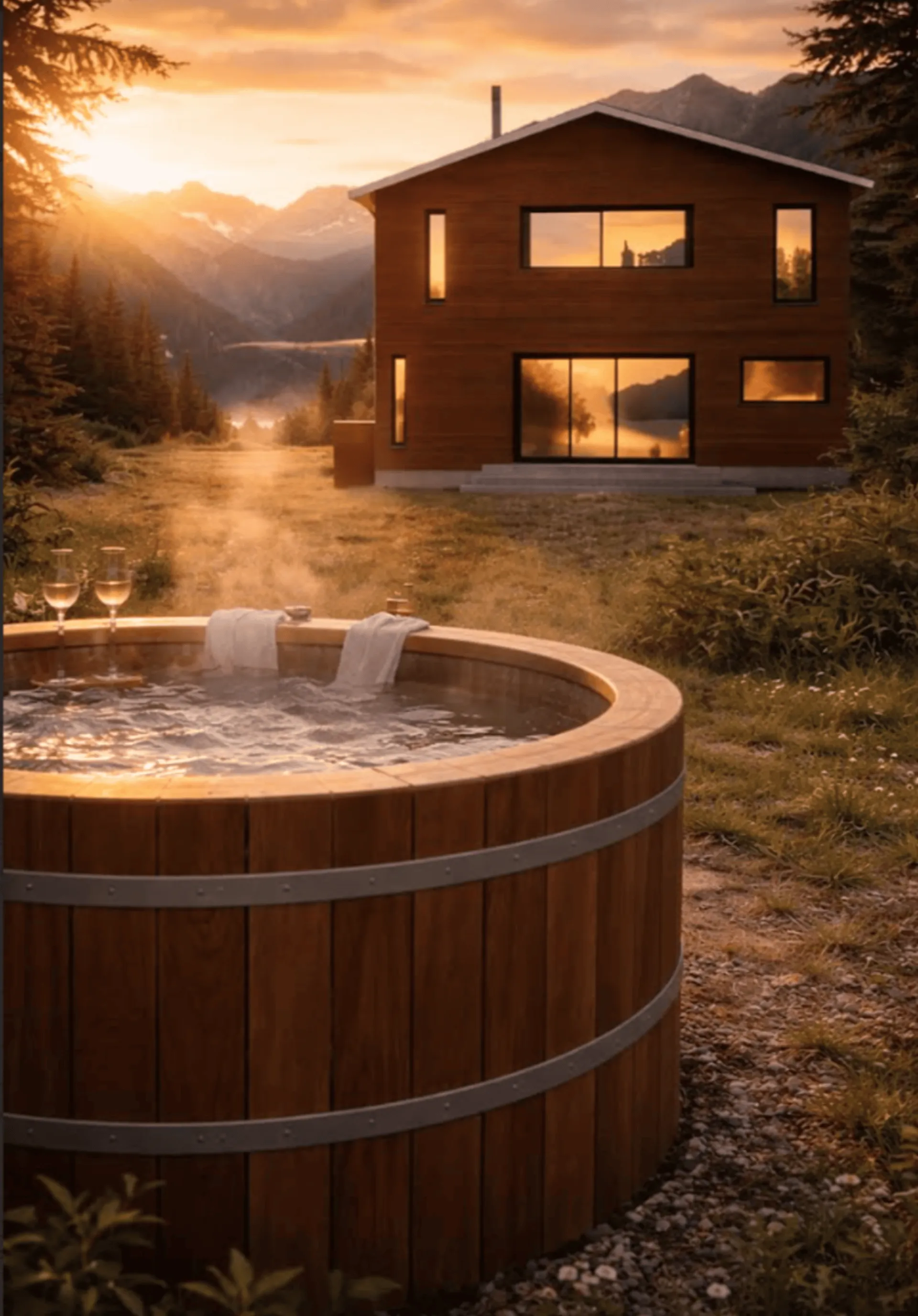 Freistehendes 2.5-Zimmer-Chalet in Walchwil – See-/Rigi-Sicht – Neubau 2026 (ab jetzt besichtigbar)