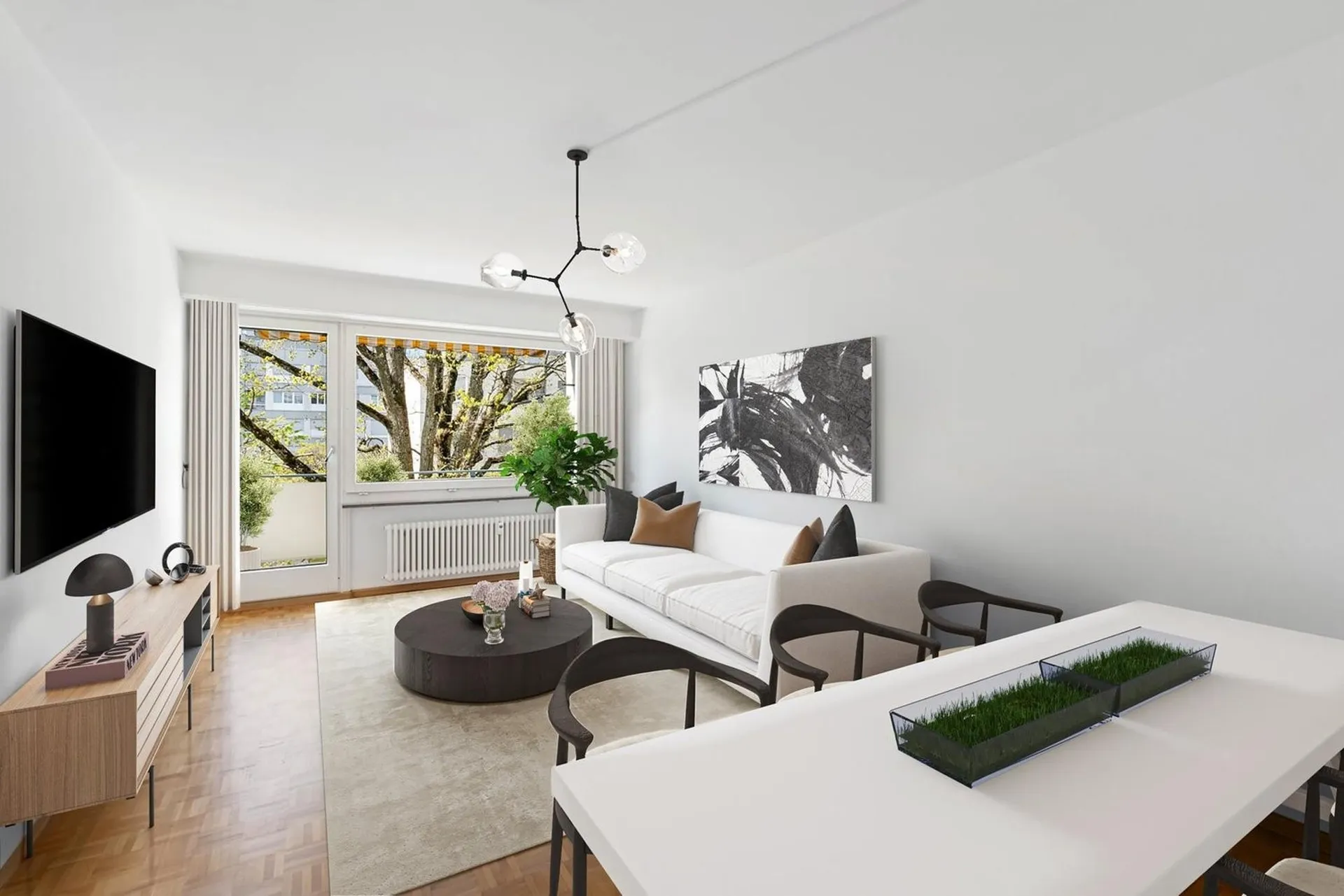 Sanierte Küche & Badezimmer