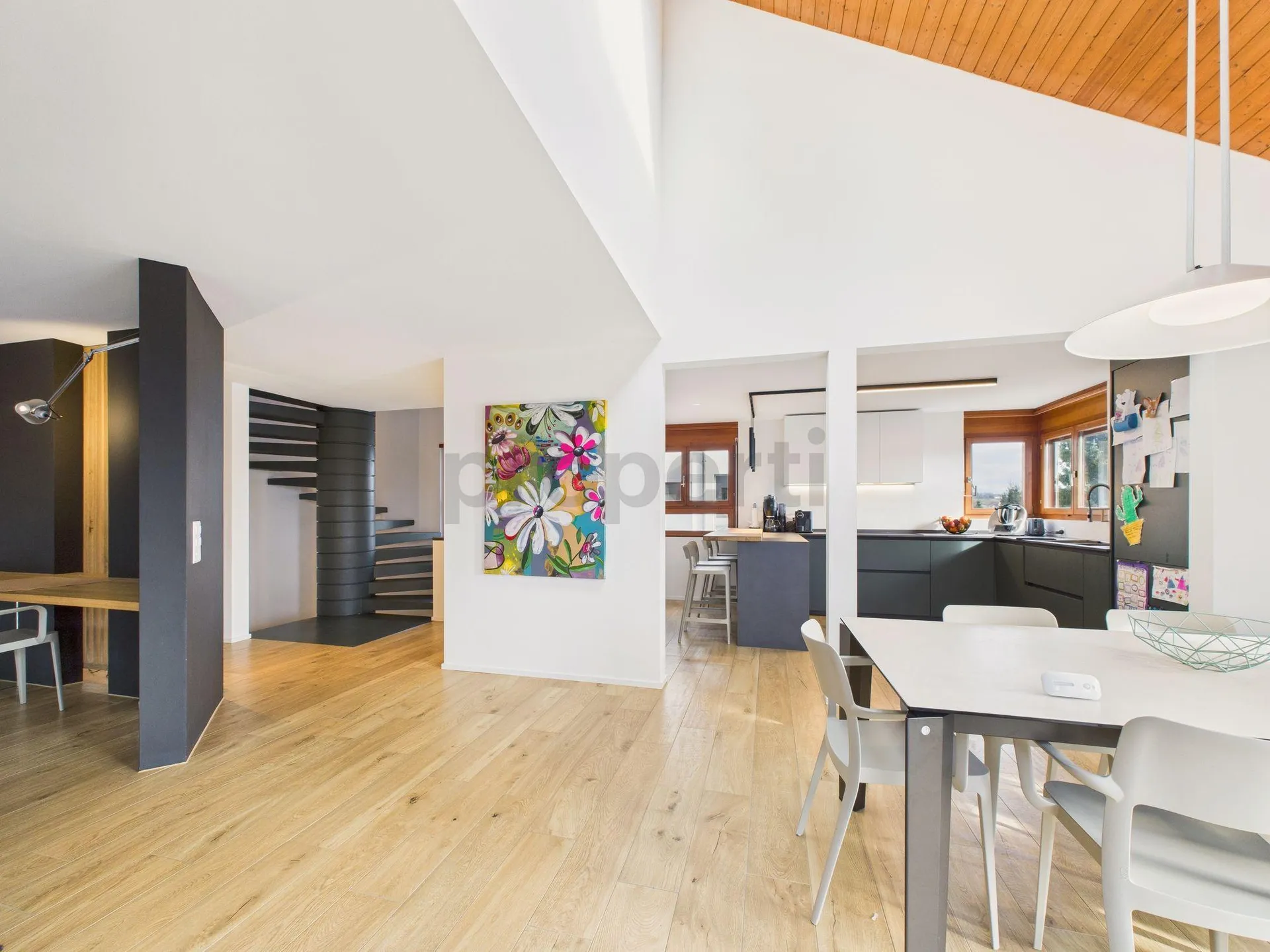 Modernes Einfamilienhaus mit Weitsicht