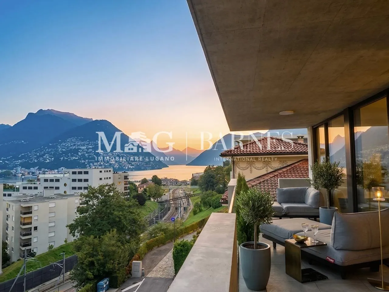 Lugano Centro: Appartamento 4.5 locali con giardino vicino al lago