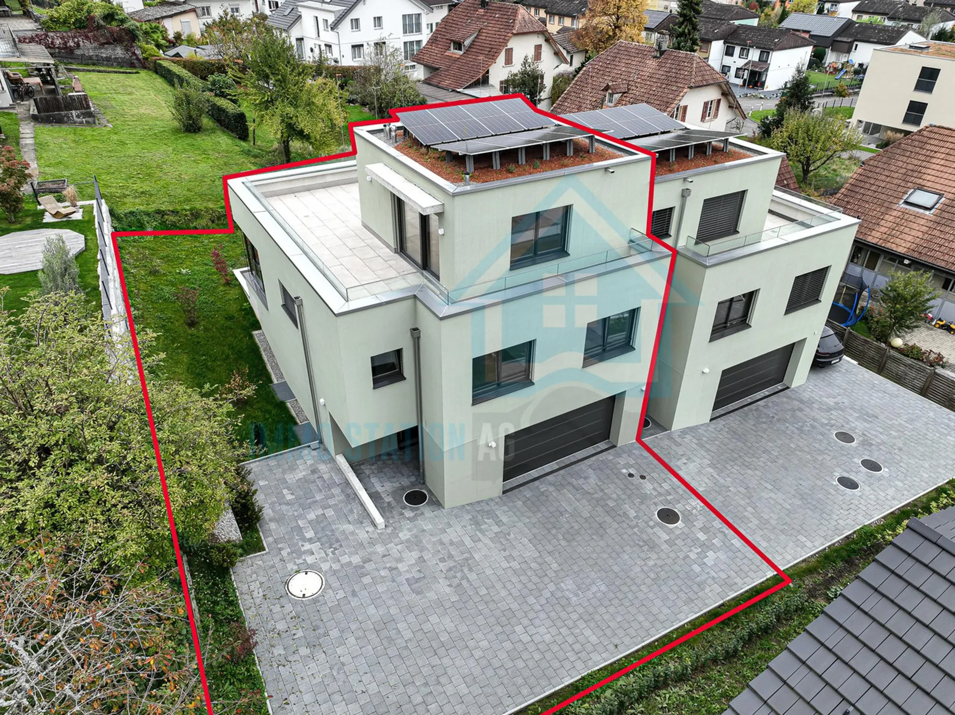 Erstvermietung in Muhen - Modernes Doppeleinfamilienhaus mit höchstem Wohnkomfort