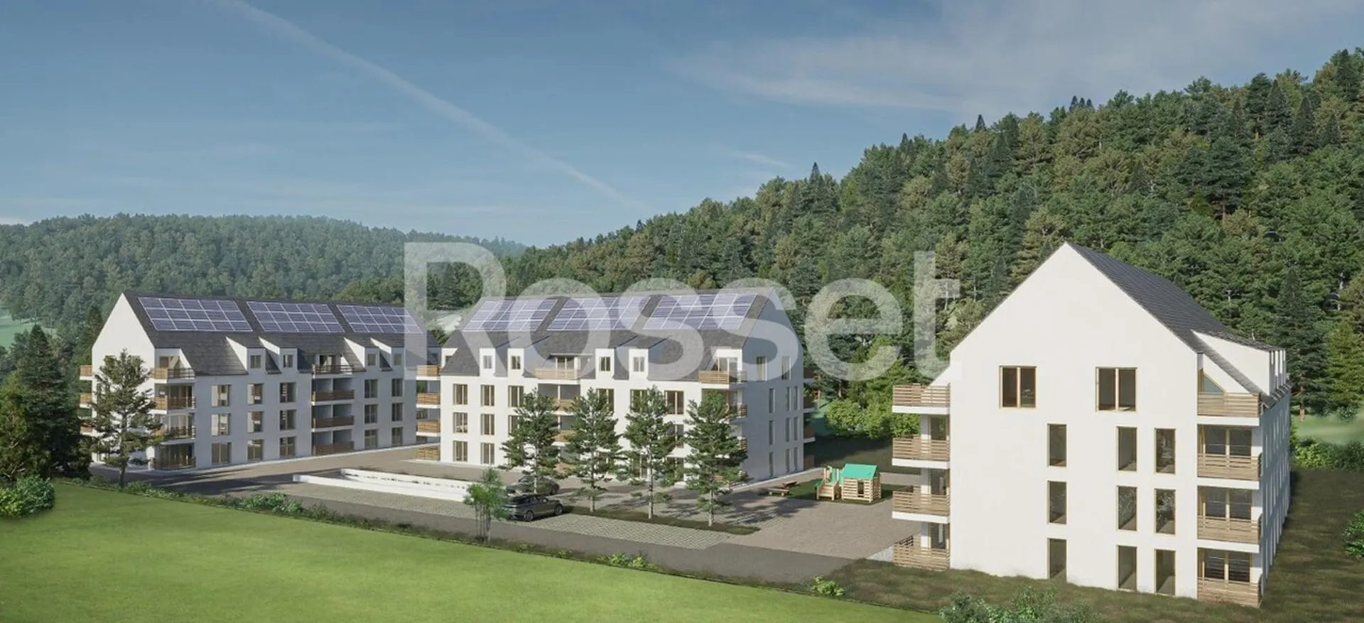 Appartements neufs de 3½ pièces d'environ 77 ou 83 m²