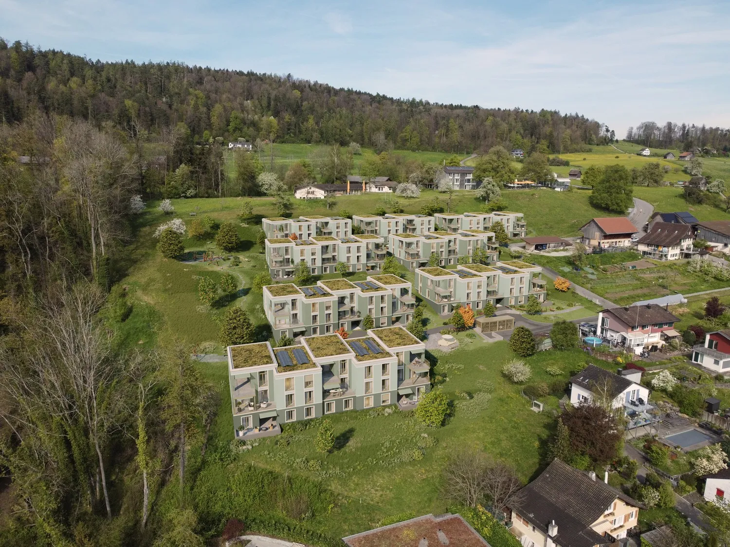 Wohnen mit Seesicht – Erstbezug in der Überbauung Tilia Boldern