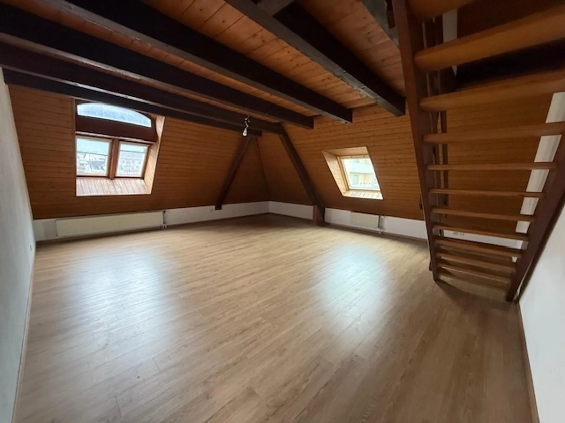 Grand appartement chaleureux dans un immeuble historique du village