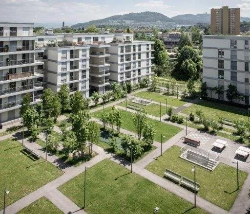 Familienwohnung mit Sicht ins Grüne